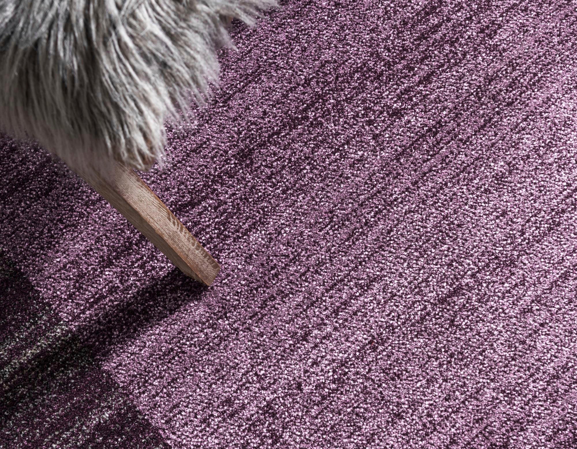 Myflair Möbel & Accessoires Teppich »Good Times Lagerräumung«, rechteckig, 13 mm Höhe, Kurzflor, gewebt, melierte Optik, mit Bordüre