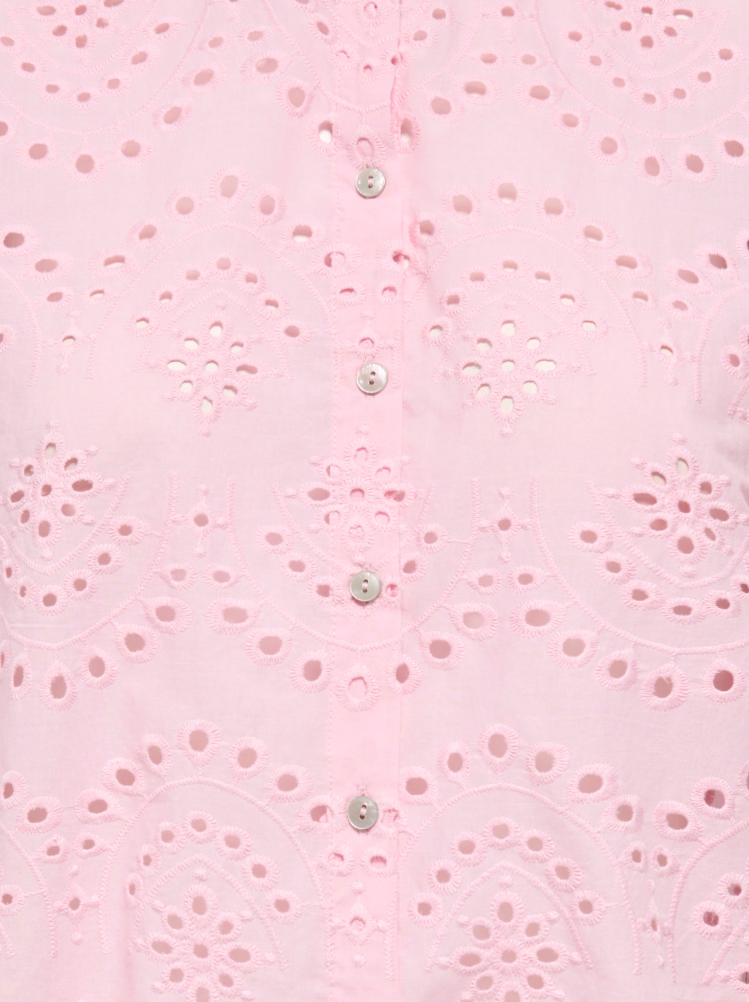 ONLY Spitzenbluse »ONLVALAIS S/S SHIRT WVN NOOS« Baumwolle, loose fit