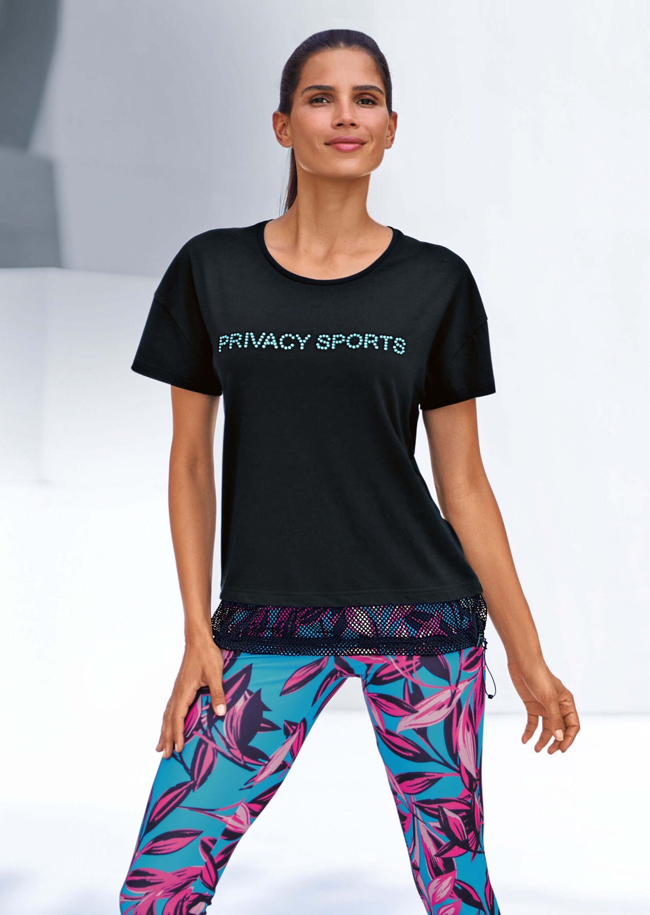 MADELEINE Kurzarmshirt »Shirt Oversize-Shirt im Materialmix«