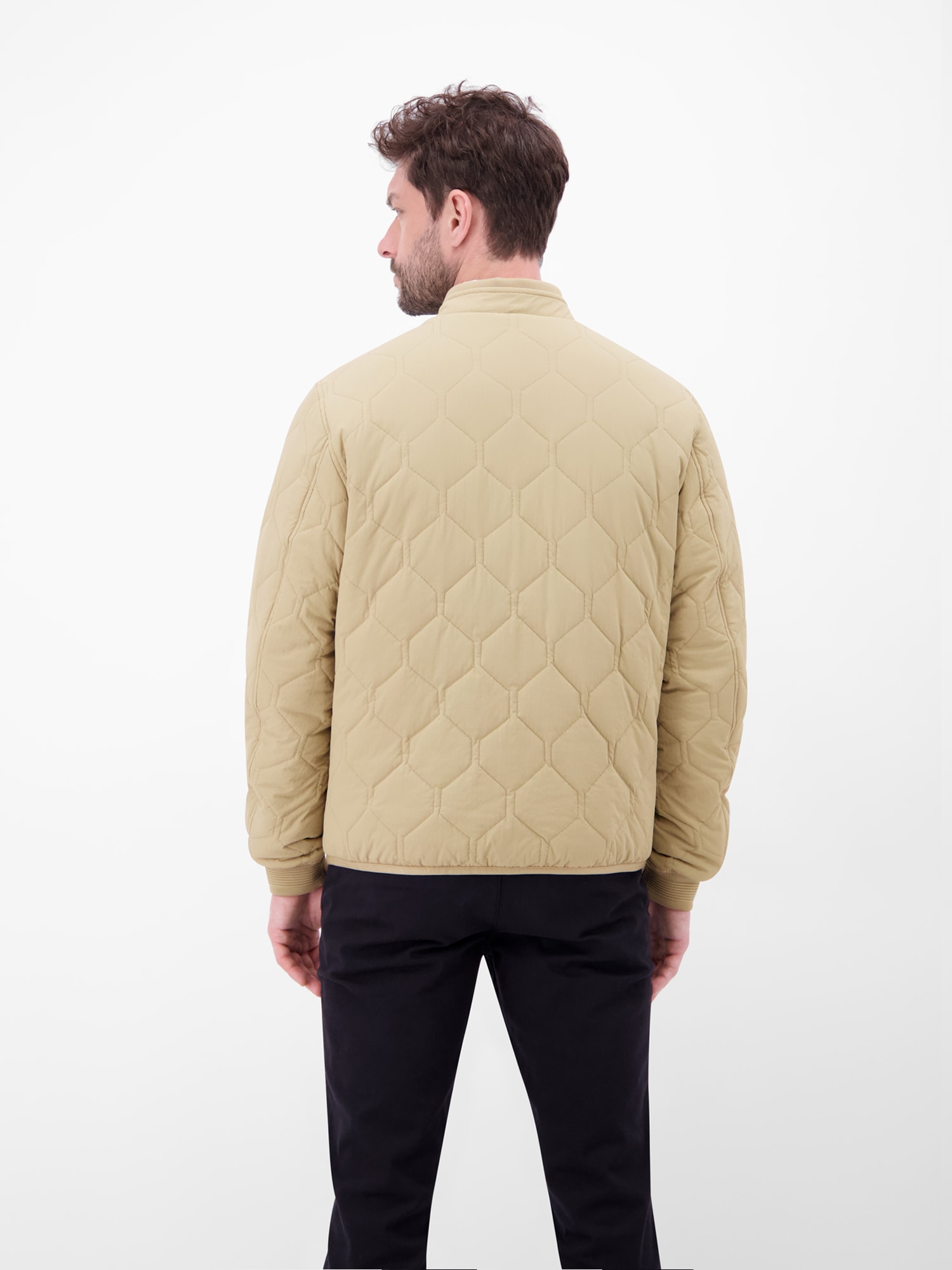 LERROS Outdoorjacke »Steppjacke im Waben-Design« ohne Kapuze