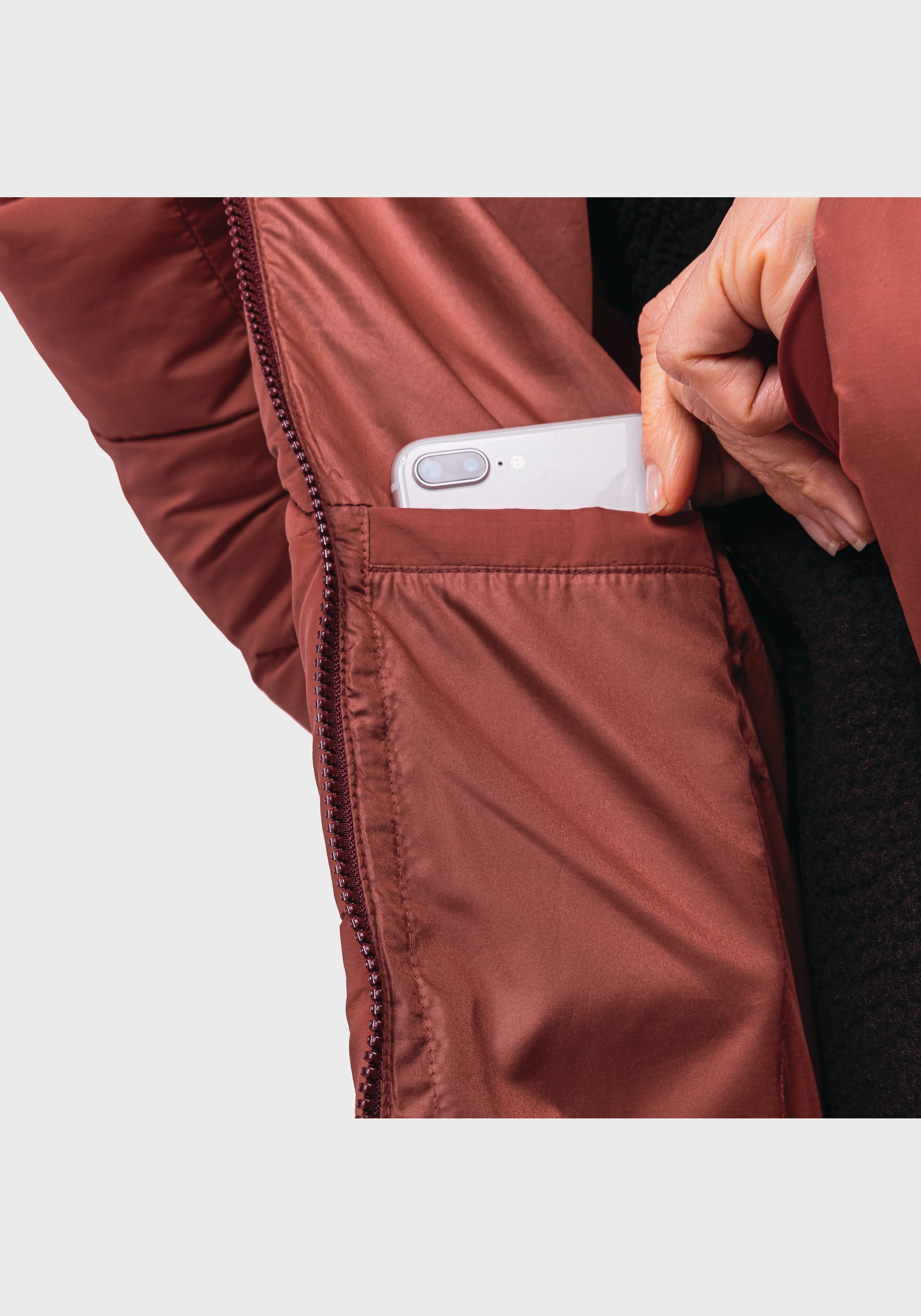 Schöffel Winterjacke »Ins Jacket Boston L«, mit Kapuze