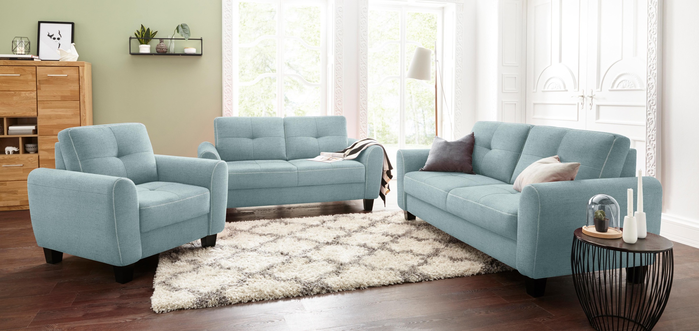 sit&more 2,5-Sitzer »Varese« inklusive Federkern