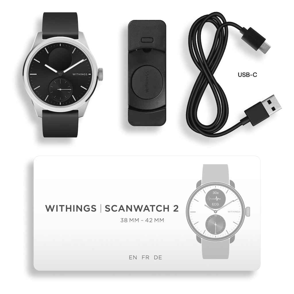 Withings Smartwatch »ScanWatch 2 (42 mm)«