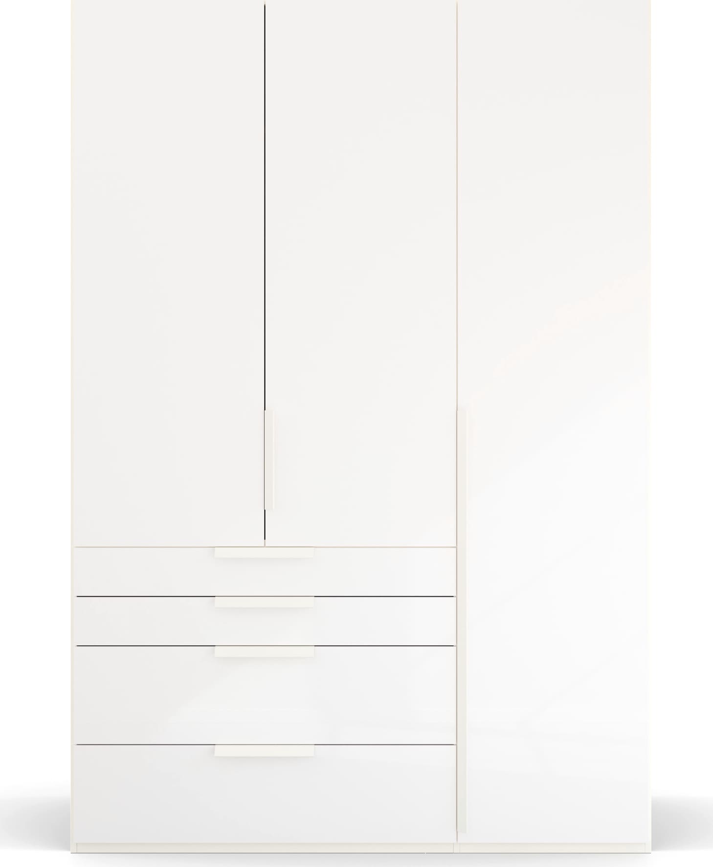 rauch Drehtürenschrank »Kleiderschrank Schrank Garderobe Wäscheschrank PURISMA Glasfront« in den Breiten 151/201/251/301 cm, inkl. SOFT-CLOSE-FUNKTION,  mit Schubladen und umfangreichem Zubehör MADE IN GERMANY