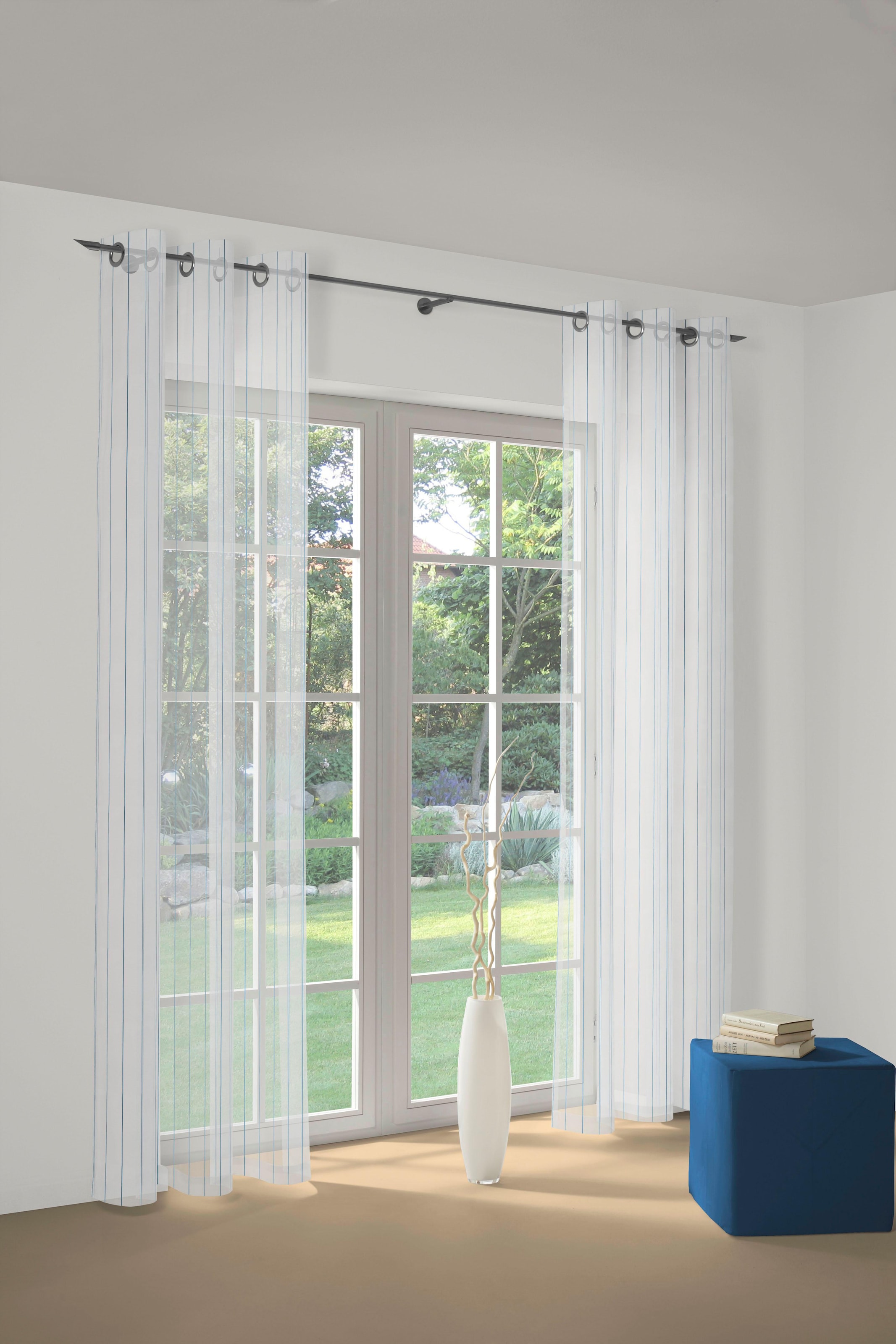 Wirth Gardine »7227« Ösen 1 Stk. tlg. Store