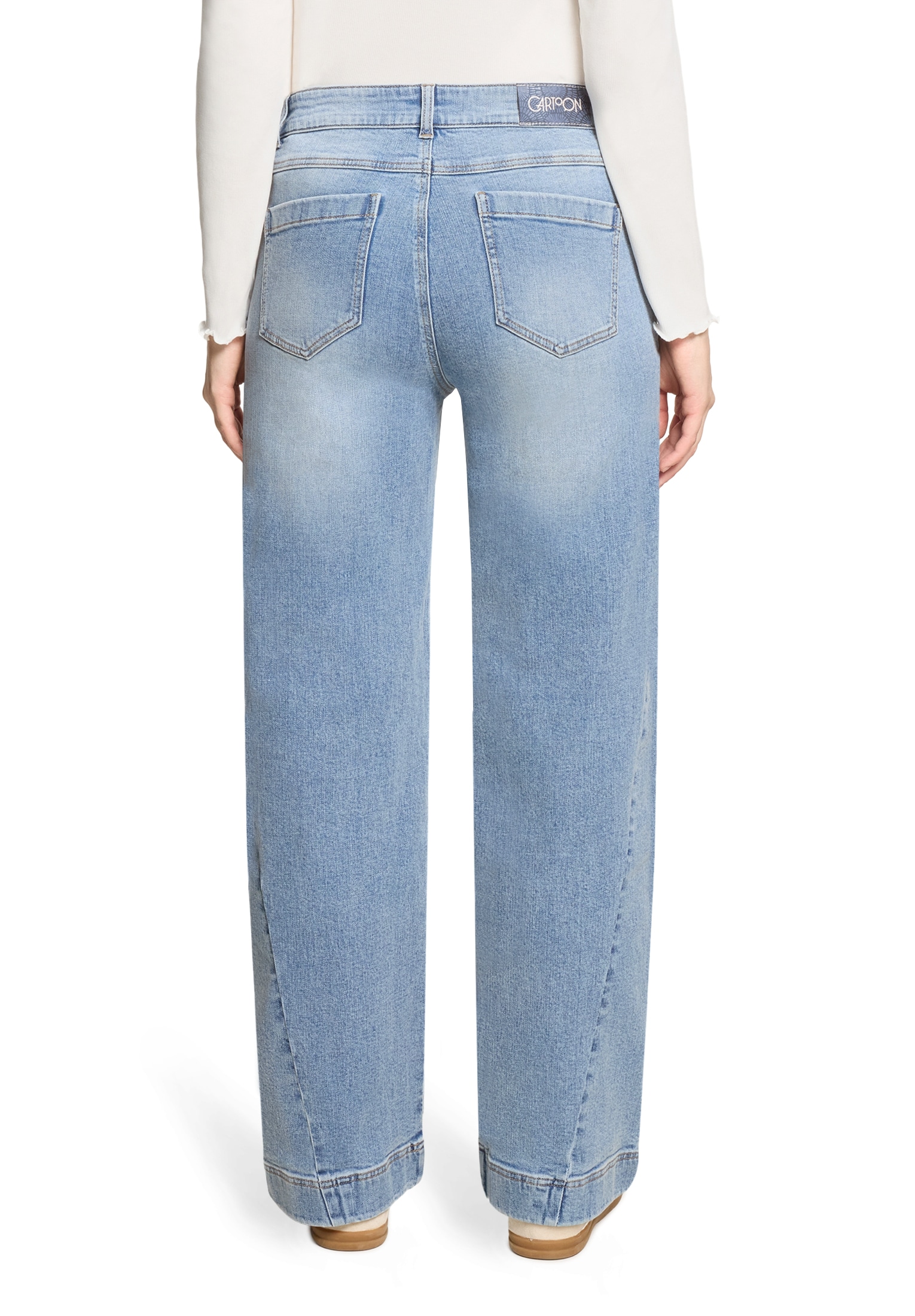 Cartoon Stretch-Hose »Stretch-Jeans mit Waschung«