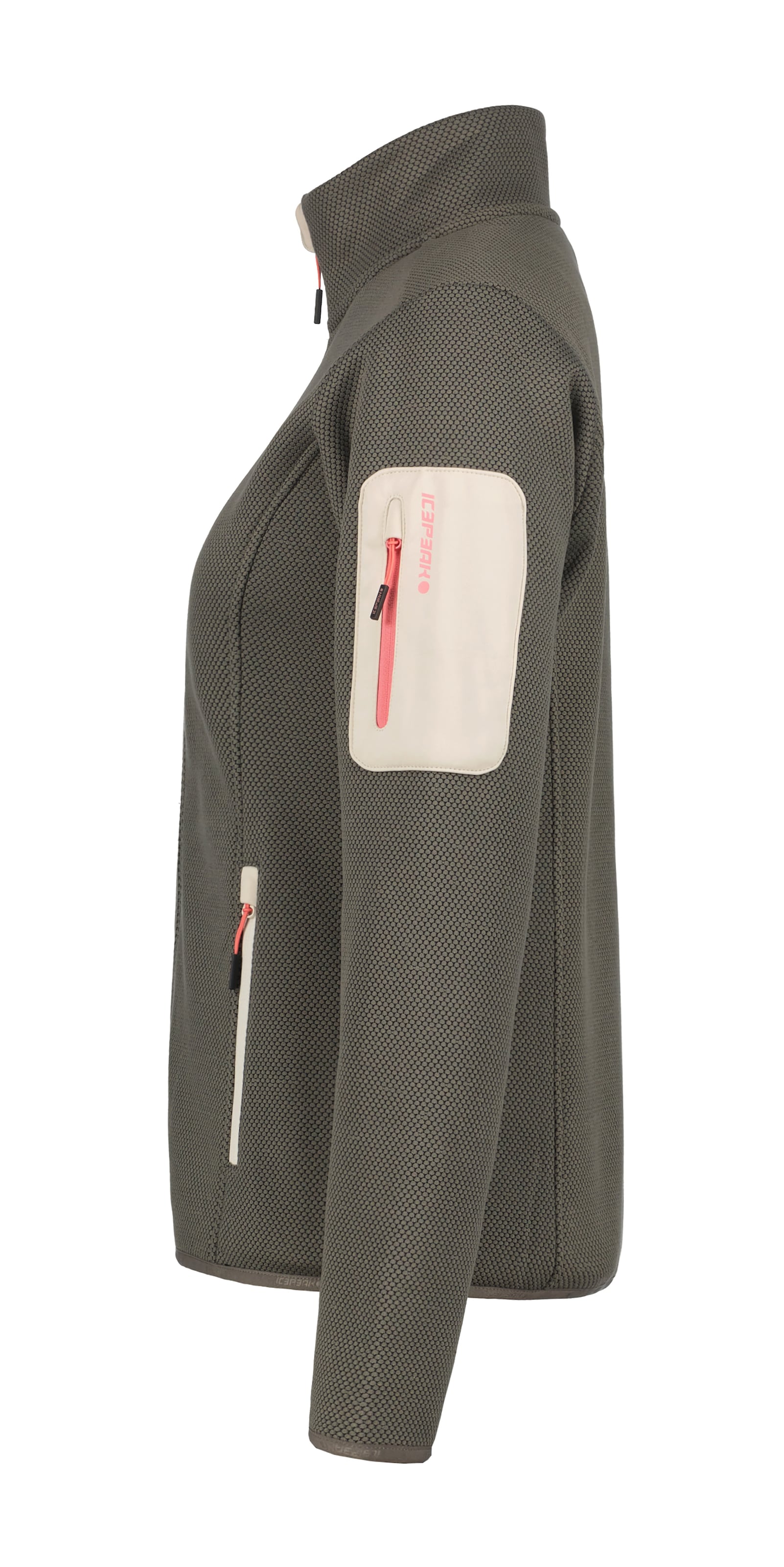 Icepeak Fleecejacke »BOWERSVILLE« sportlicher Stil, leichtes Thermal-Material, schnell trocknend