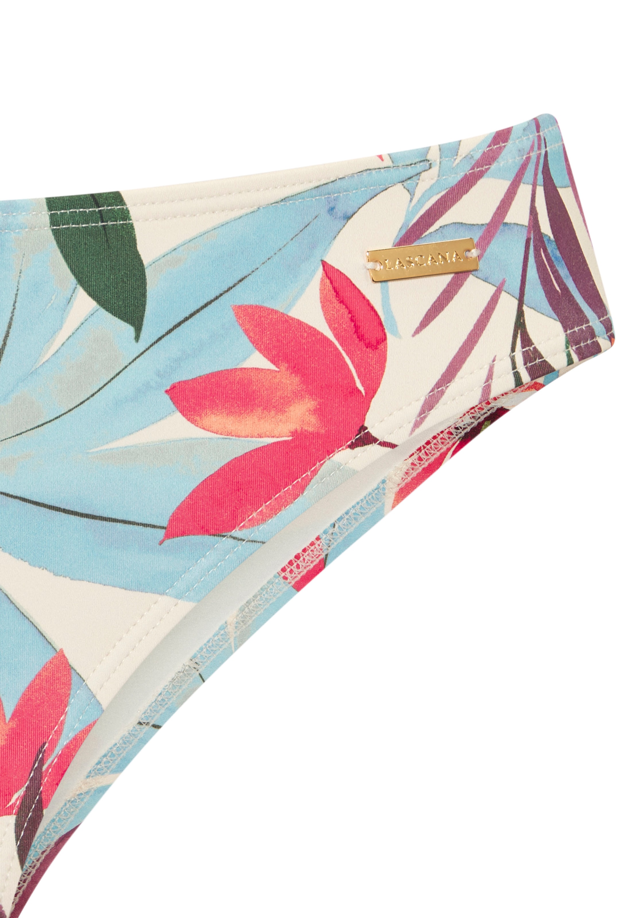 LASCANA Bikini-Hose »Imani«, mit sommerlichem Blätterprint