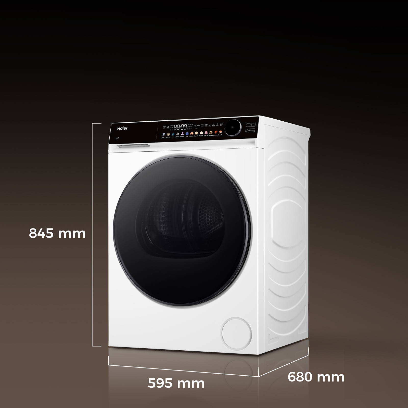 Haier Wärmepumpentrockner »HD90-B667U1« G7 Serie Smart AI Automatikprogramm & Ion Air Fresh