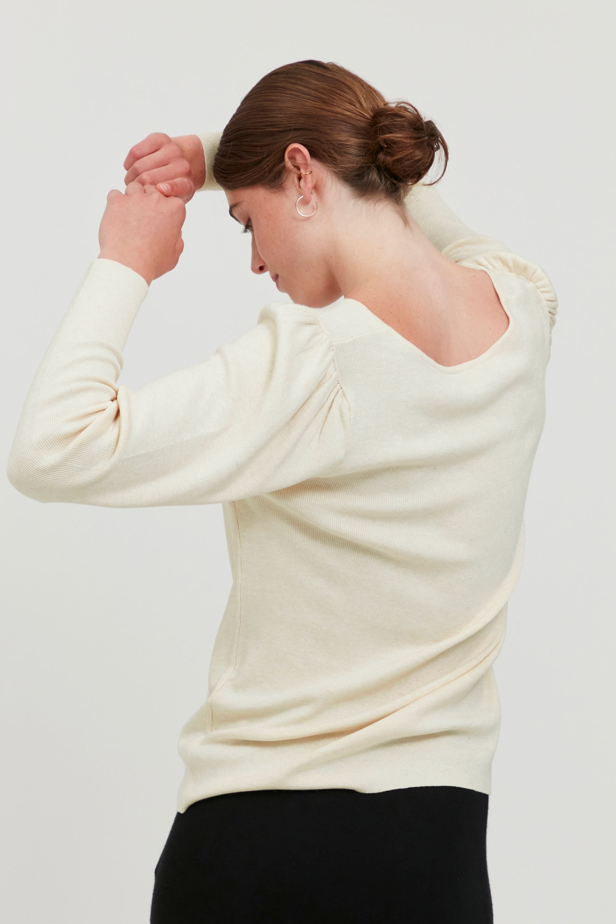 Ichi Strickfleece-Pullover »Strickpullover IHRuvera«