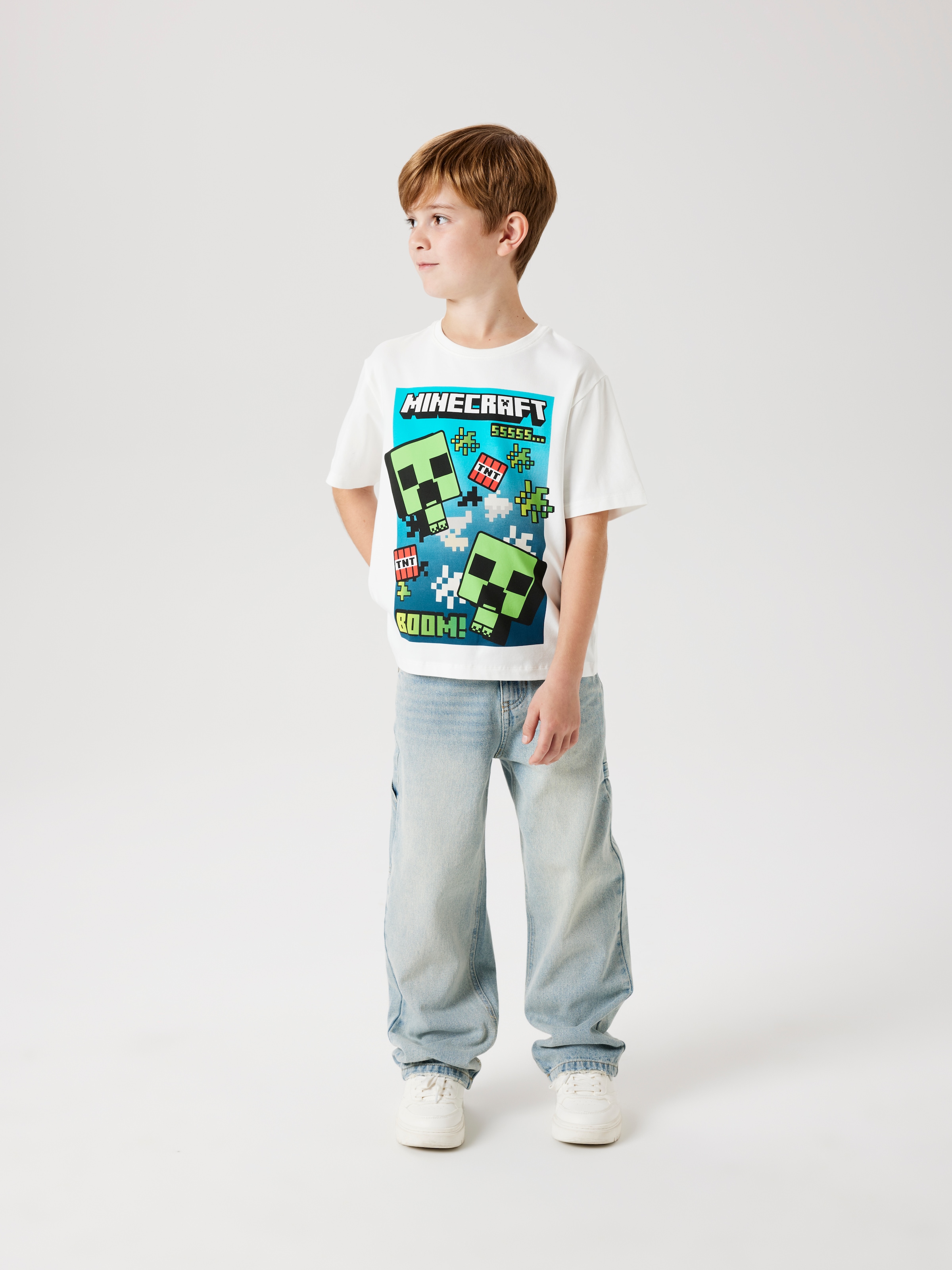 Name It T-Shirt »NKMMUS MINECRAFT NREG SS TOP NOOS BFU«