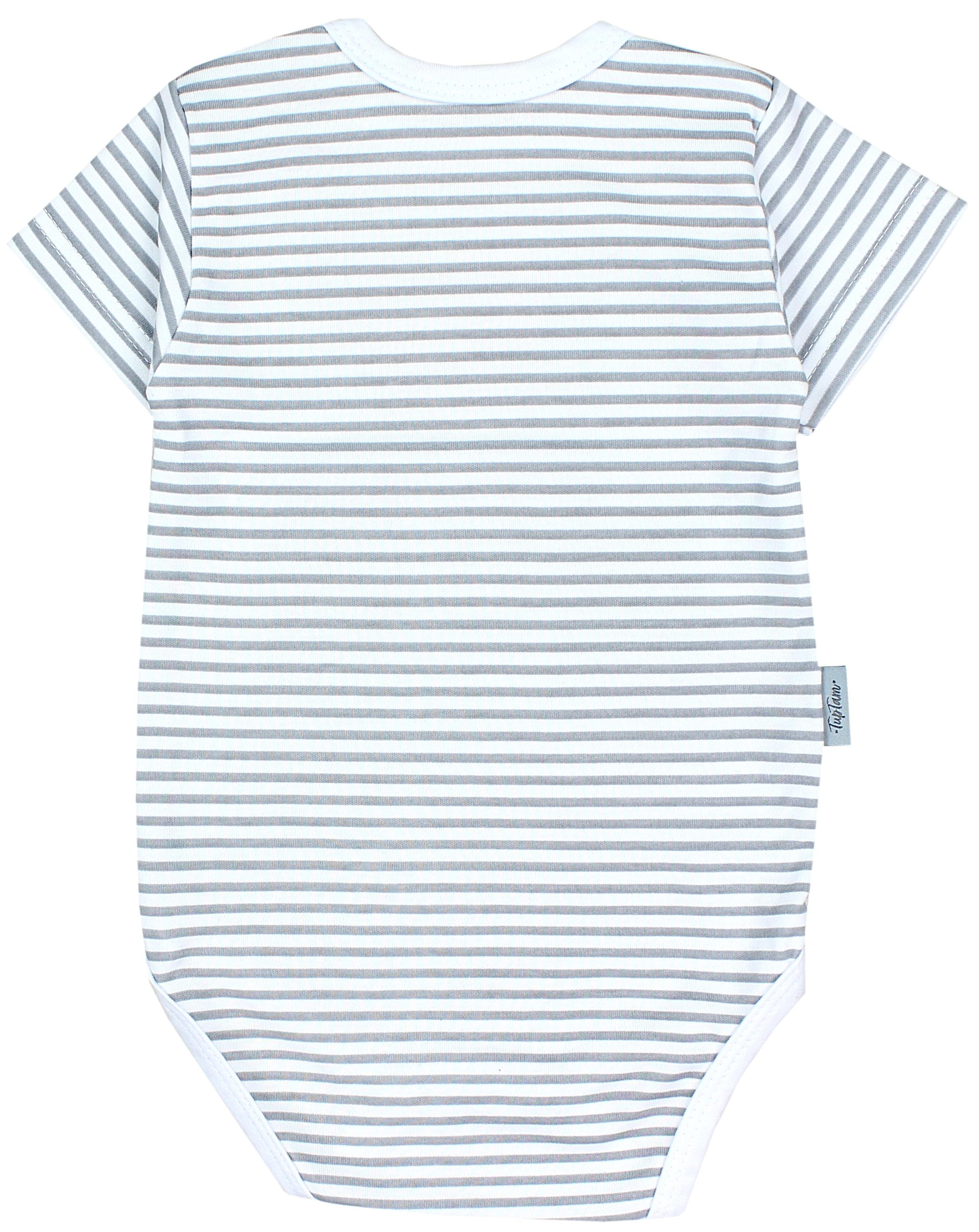 TupTam Kurzarmbody »Body Baby Kurzarm Body mit Aufdruck Spruch 5er Pack«