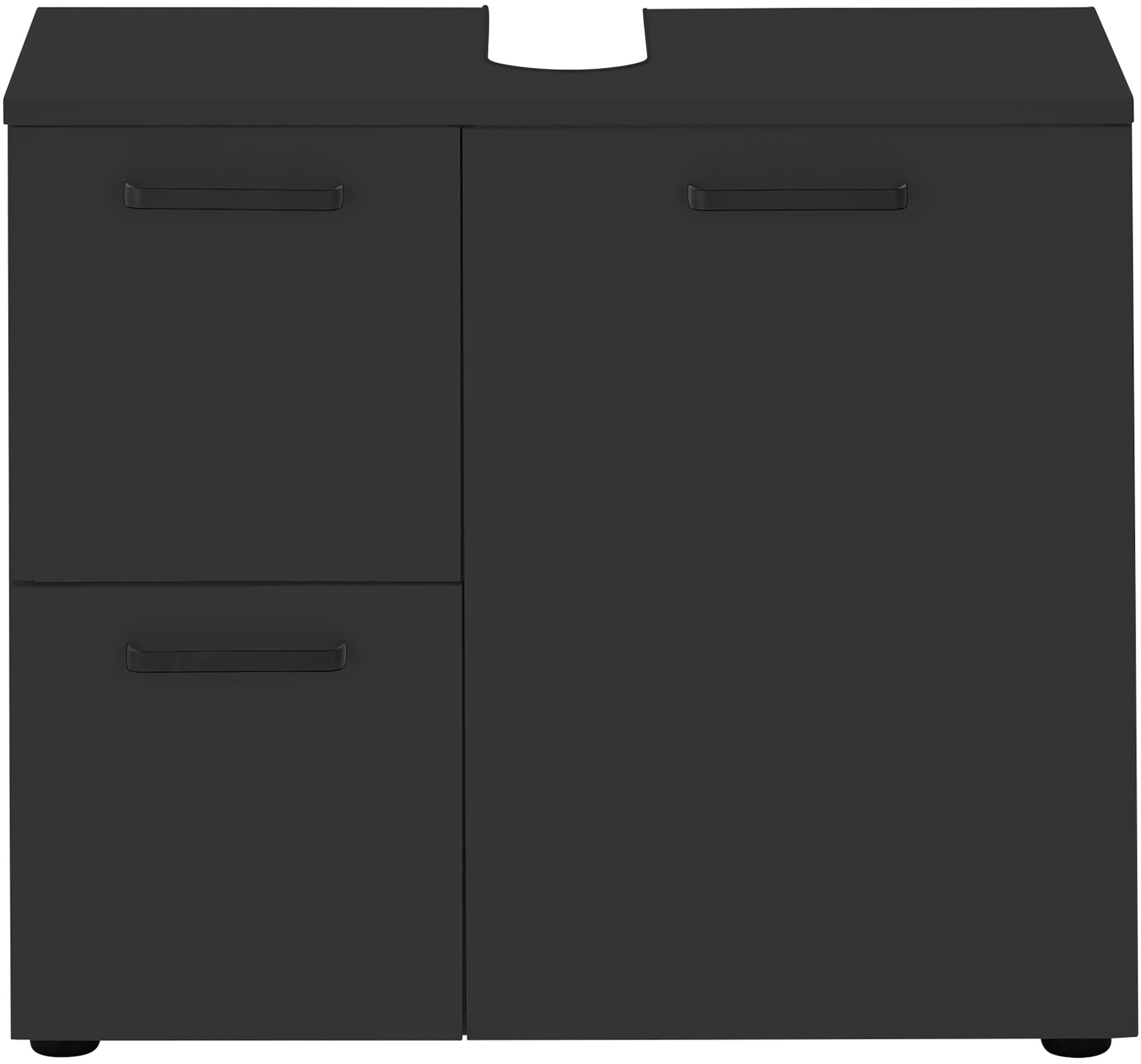 BASIC by Balculina Waschbeckenunterschrank »Vanice, Badezimmerschrank B/H/T 70x60x35cm« 1 Stk. tlg. Breite 70cm, Softclose, FSC-Mix 70%,Made in Europa