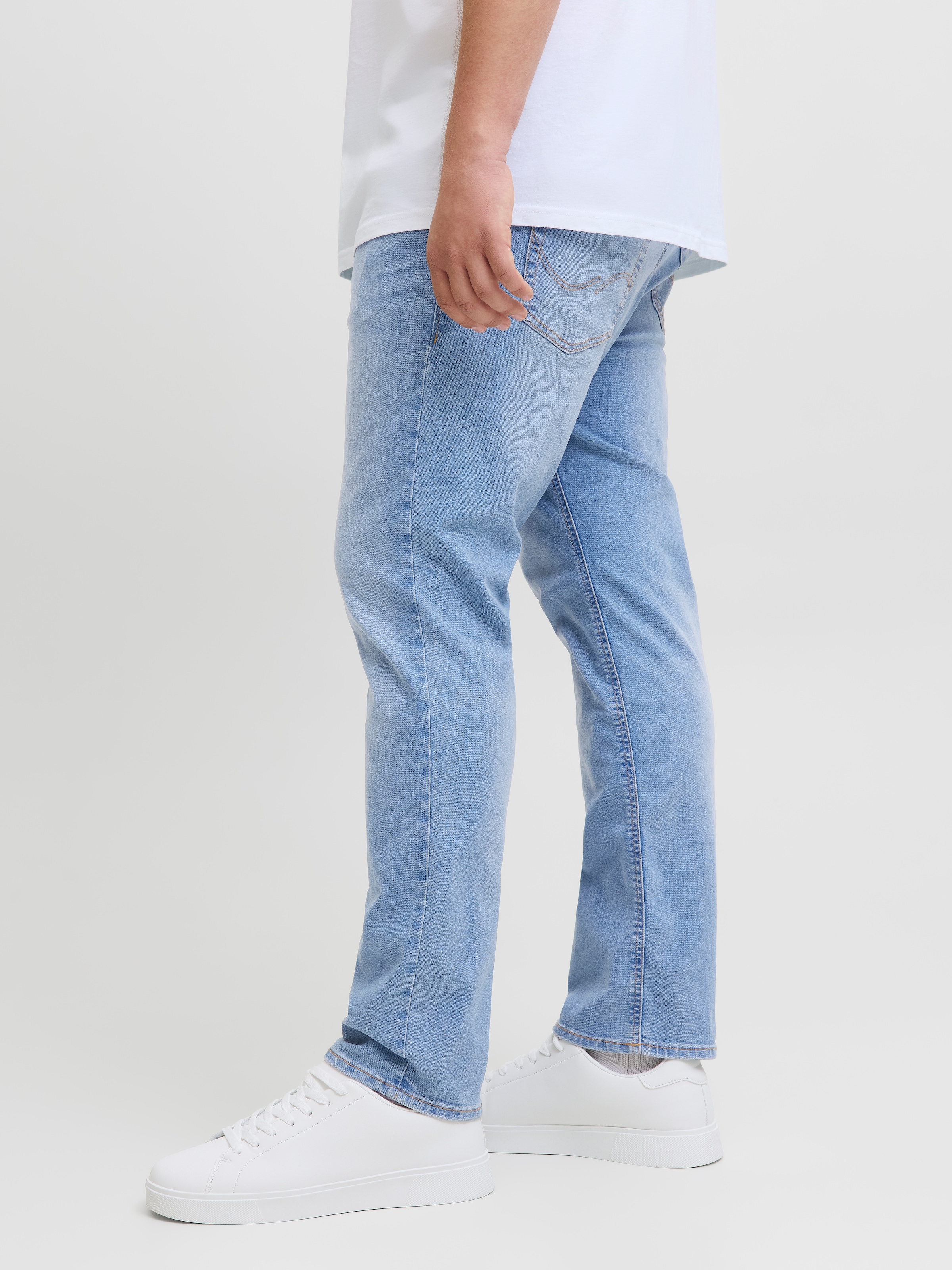 Jack & Jones PlusSize Slim-fit-Jeans »JJIGLENN JJORIGINAL MF 071 NOOS PLS«