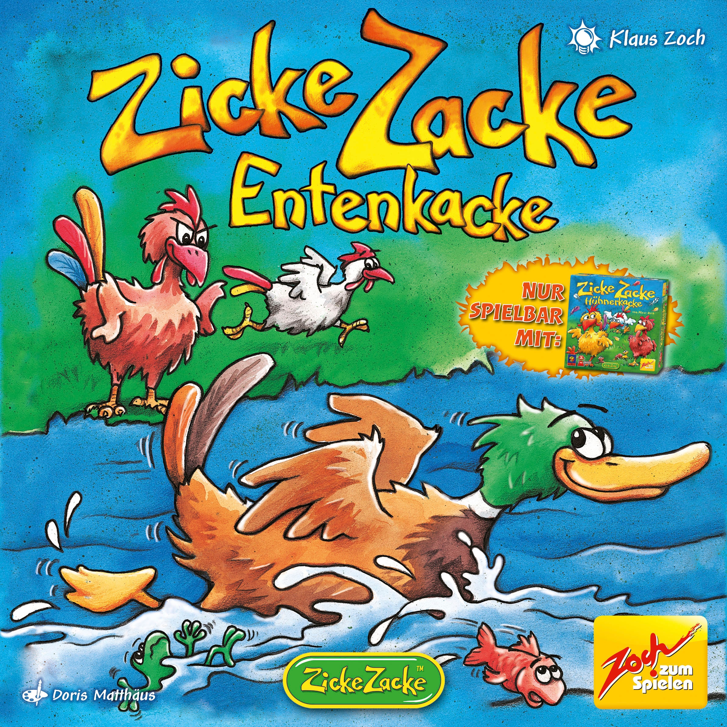 Spiel »Zicke Zacke Entenkacke«, Made in Germany