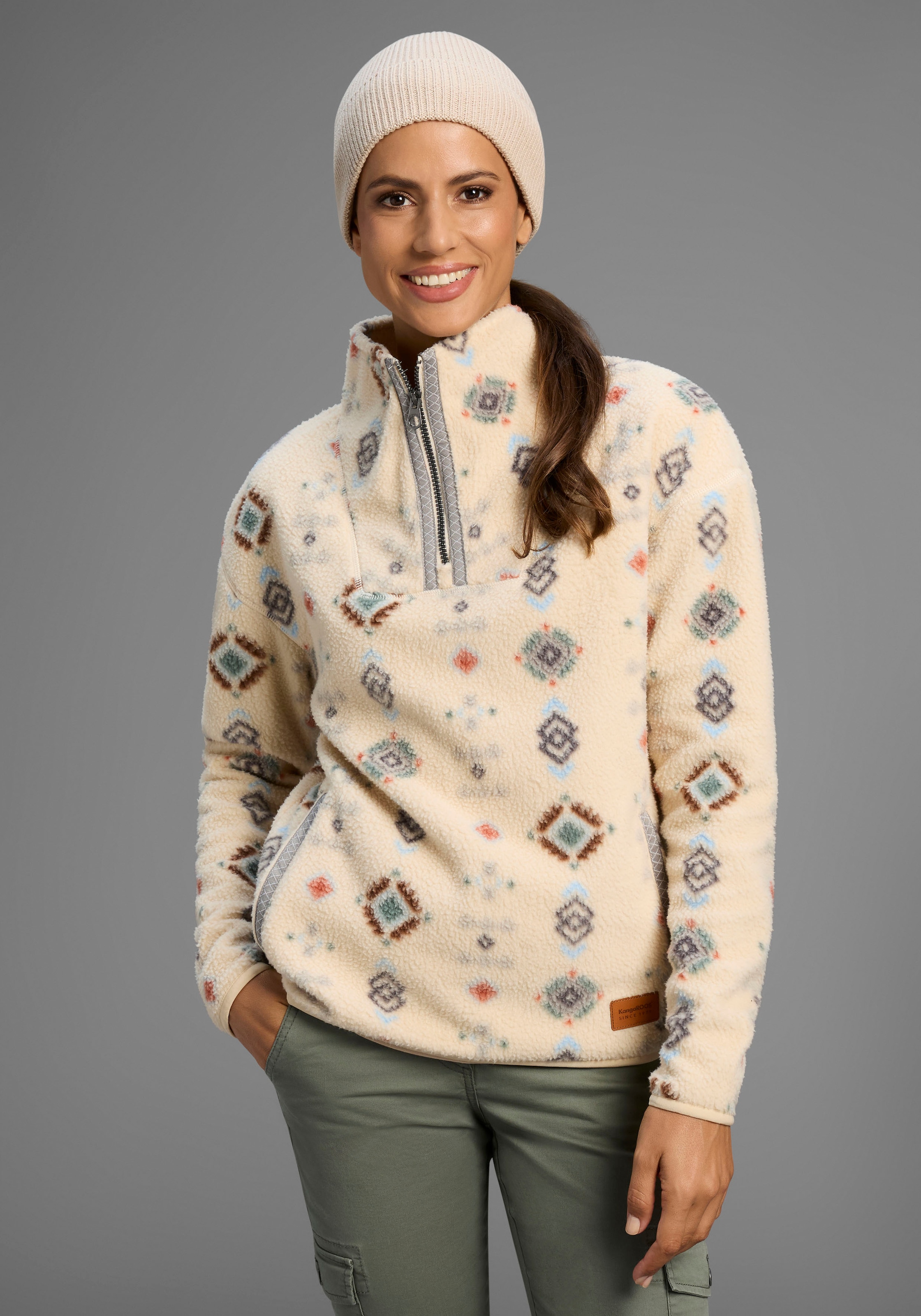 KangaROOS Fleecepullover