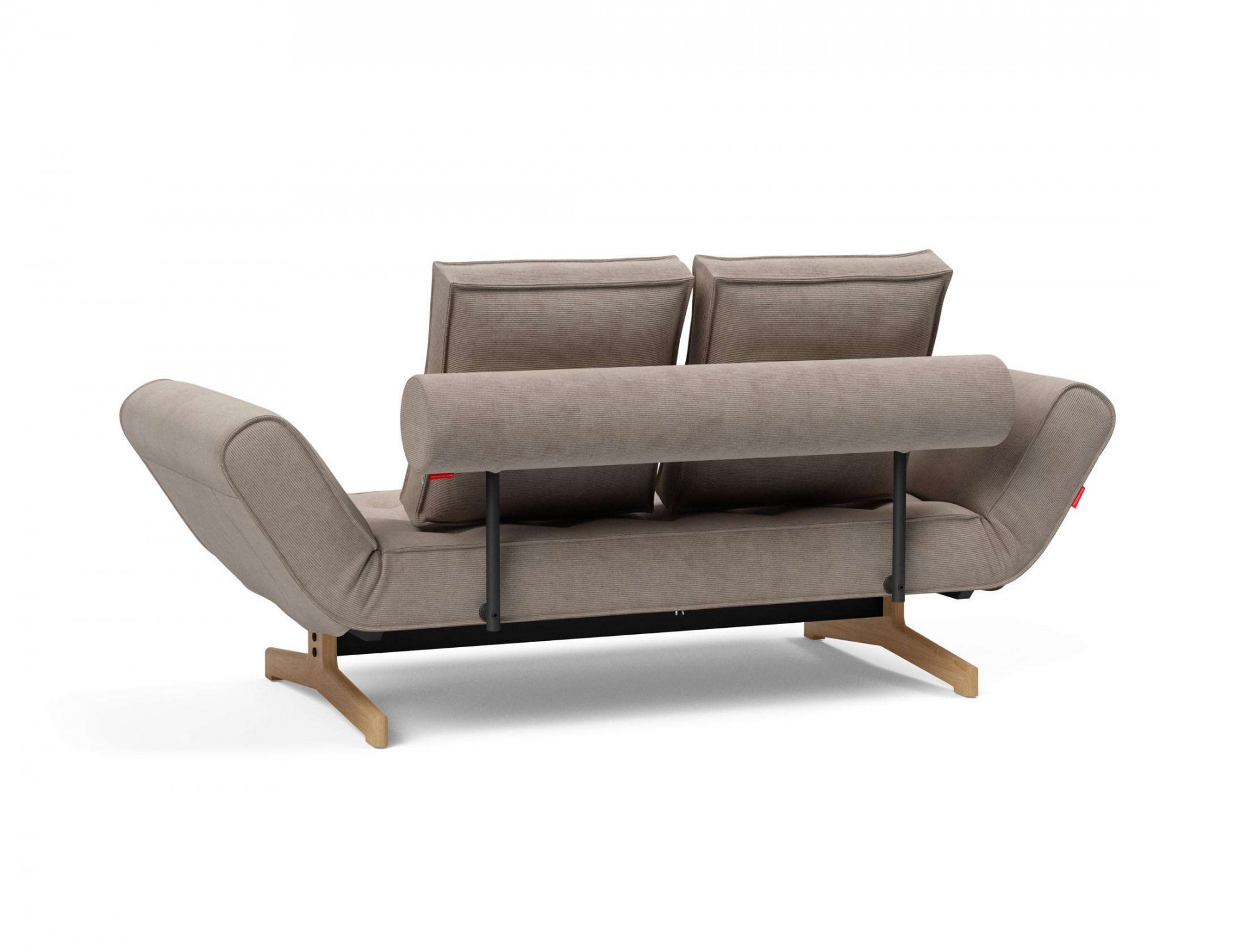 INNOVATION LIVING ™ 3-Sitzer »Ghia Schlafsofa, Couch mit Wohlfühl-Faktor, OTTOs Choice«, eine große Liegefläche mit geringer Stellfläche, beidseitig abklappbar