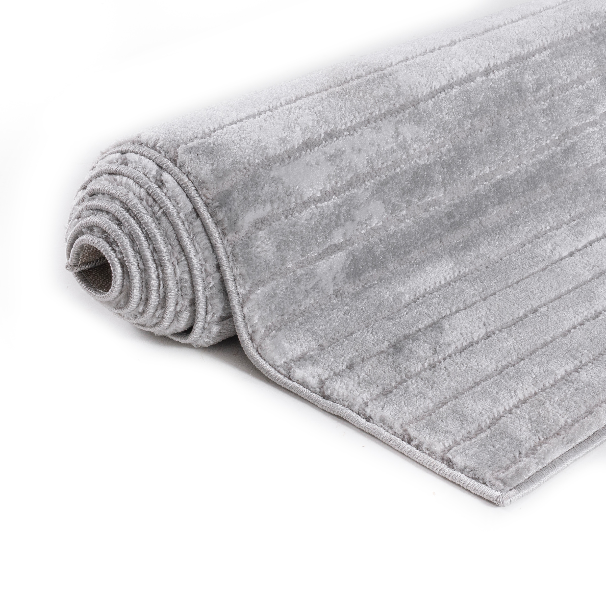 OTTO home Teppich »Luvu, mit Hoch-Tief-Struktur« rechteckig 12 mm Höhe Modernes Design, Boho-Charme, dezenter Glanz, Wohnzimmer, Schlafzimmer