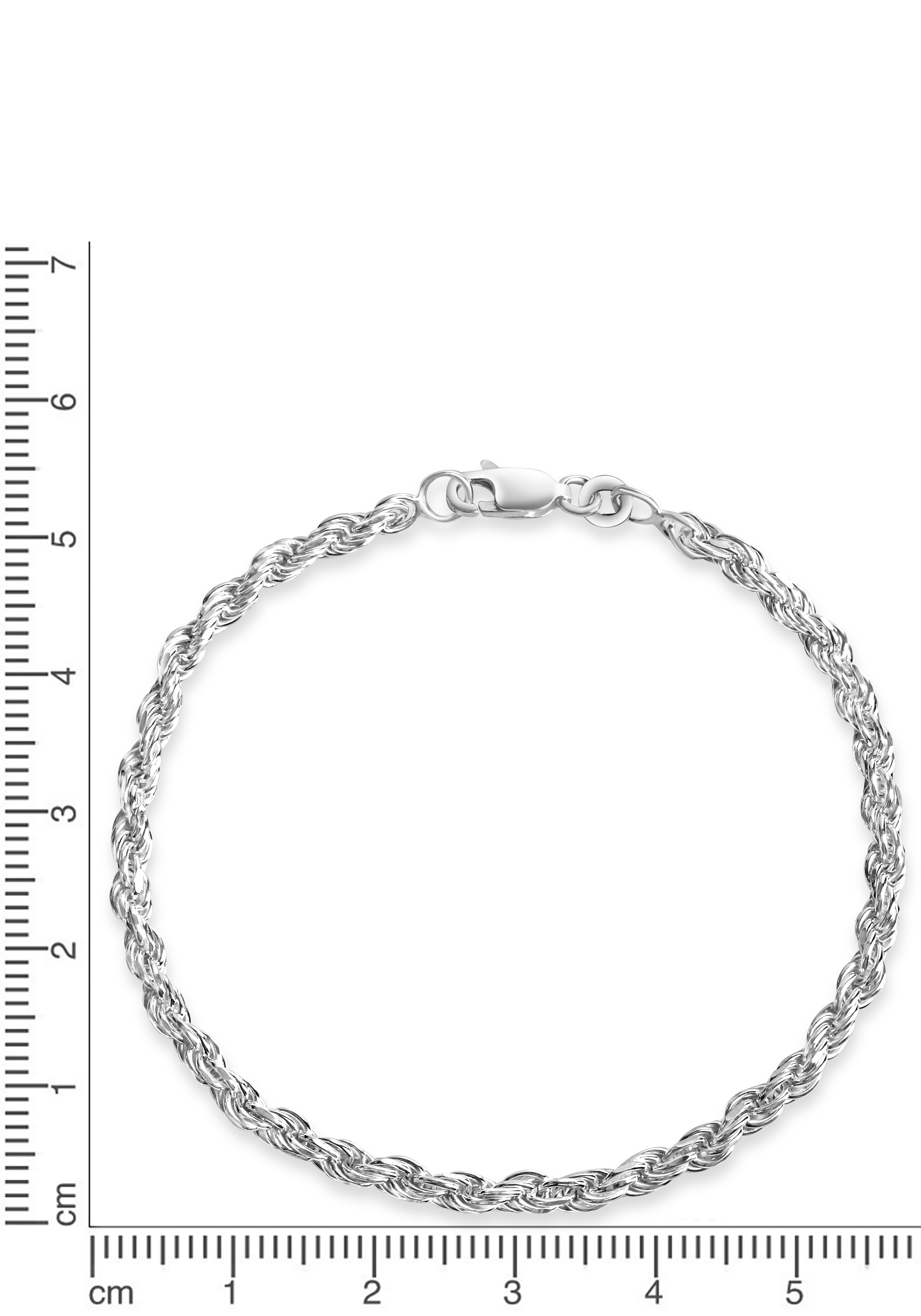 Firetti Armband »Schmuck Geschenk Silber 925 Armschmuck Armkette Armband Kordelkette«, Made in Germany