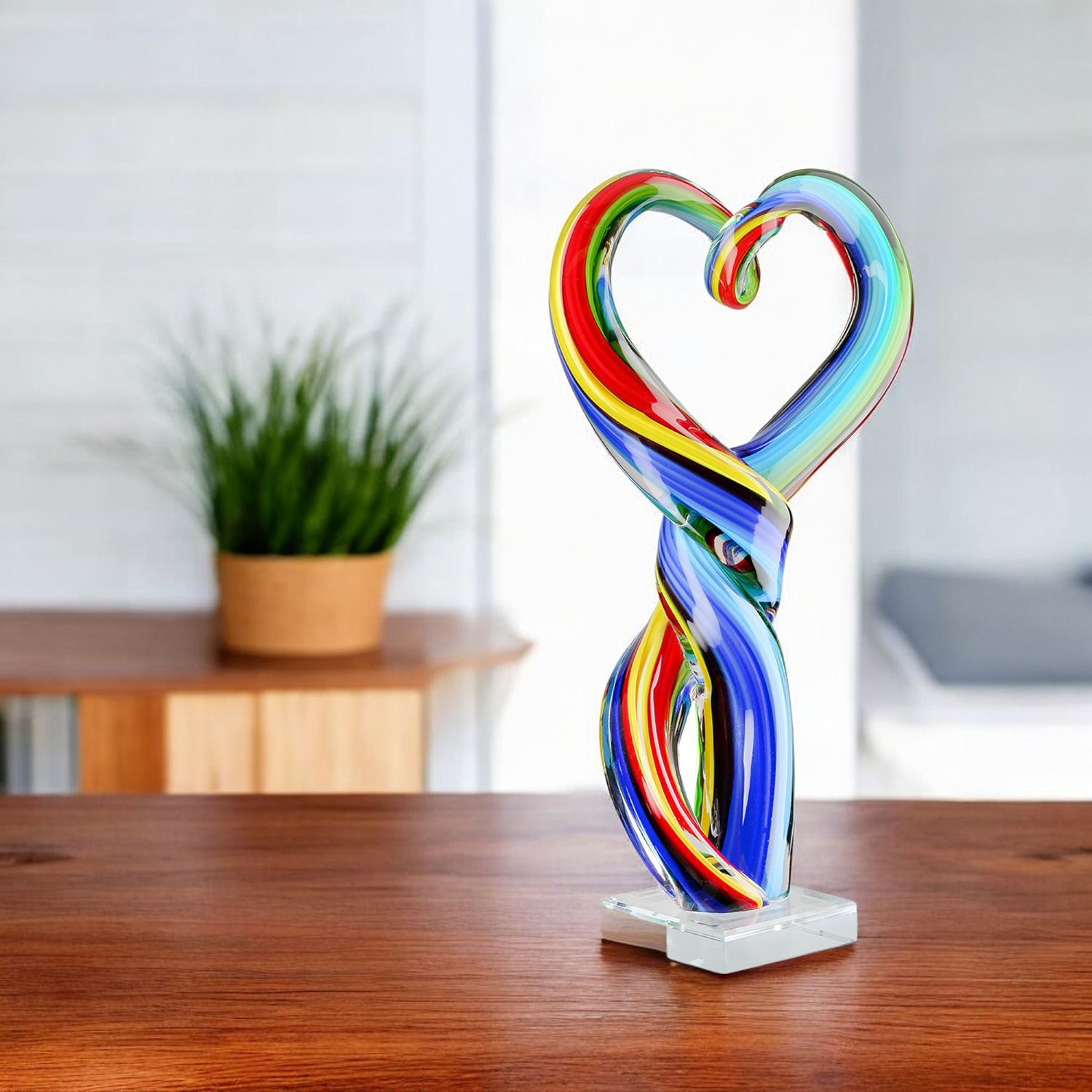 Casablanca By Gilde Fantasy-Figur »Skulptur Twist in bunt, Größe B/H/T: 17 cm x 34 cm x 10 cm