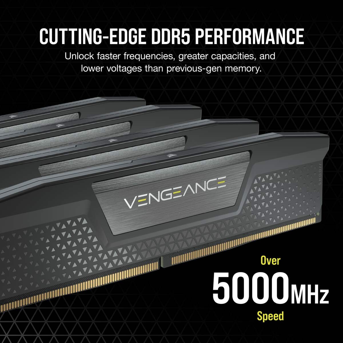 Corsair Arbeitsspeicher »VENGEANCE DDR5 6400MT/s 32GB (2x16GB)«, Intel optimiert