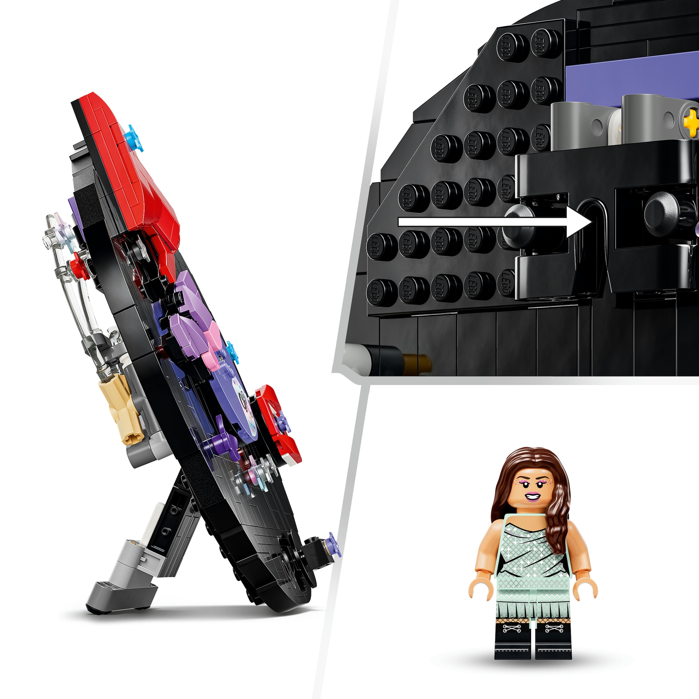 LEGO® Konstruktionsspielsteine »Olivia Rodrigos Schallplatte (43028), LEGO Editions Music« Made in Europe