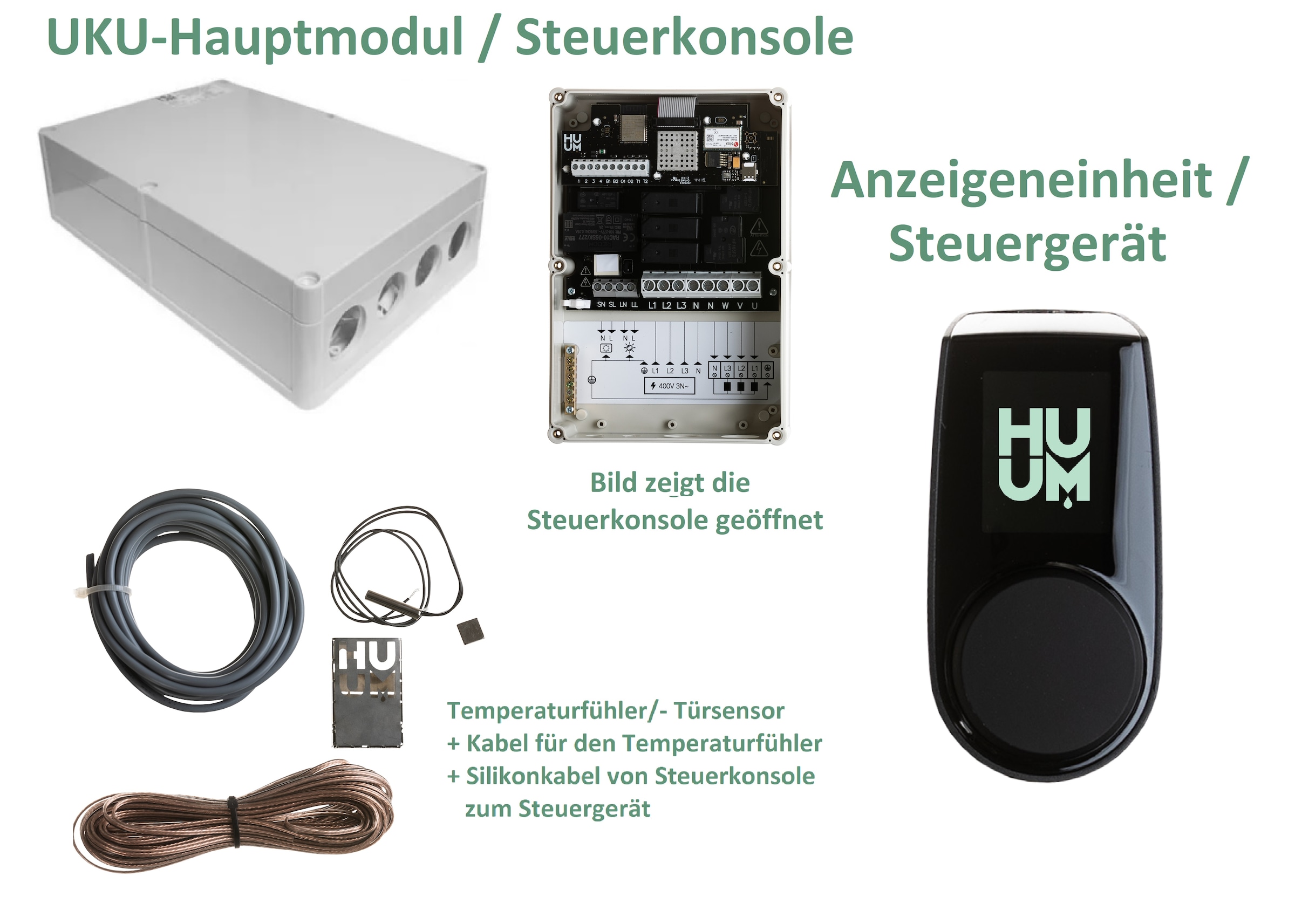 Karibu Saunaofen »für Außensteuerung 9 kW SET mit WiFi-Steuerung« mit WLAN-fähigem Steuergerät