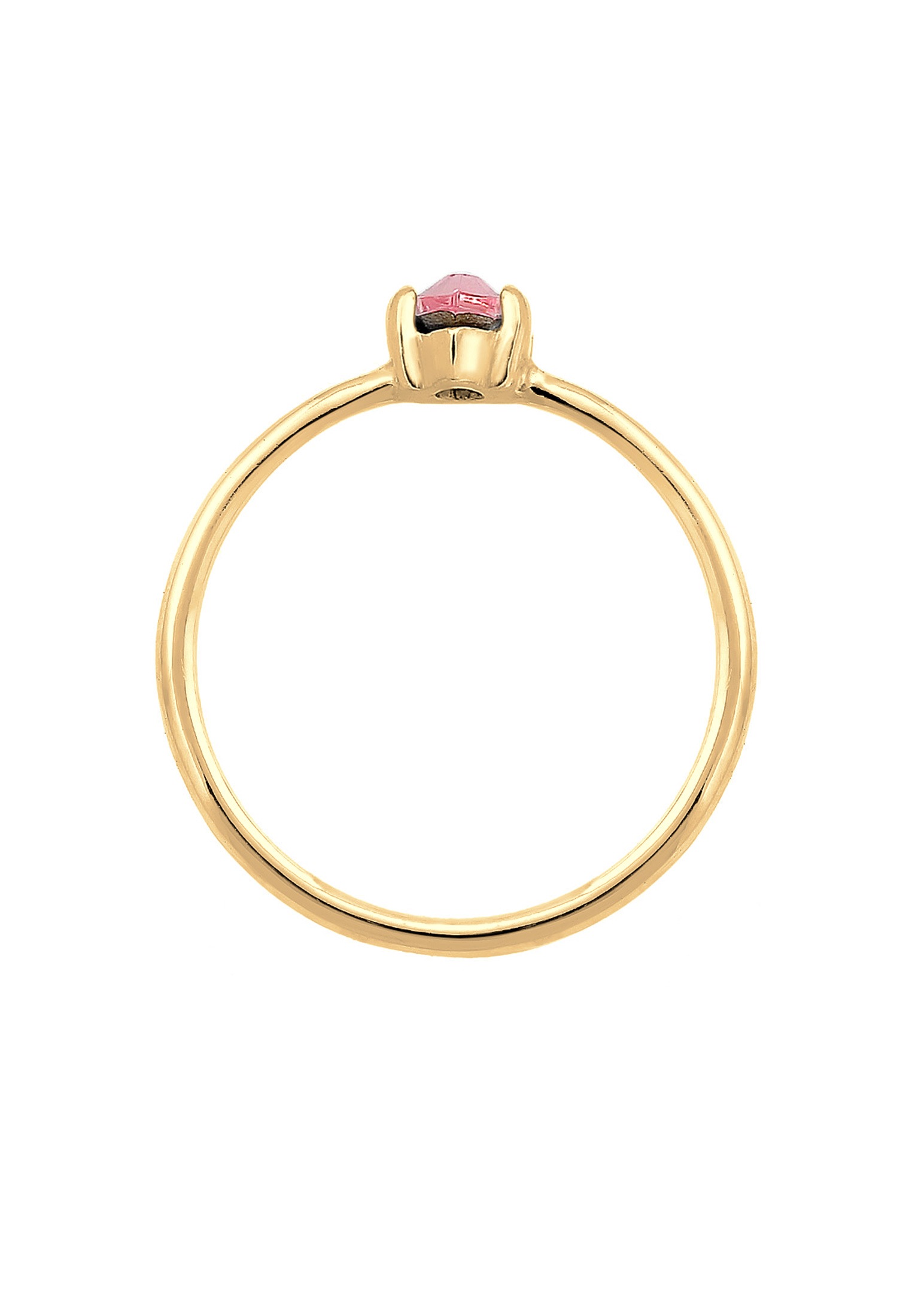 Elli Verlobungsring »Ring Verlobung Marquise Zirkonia Stein 925 Silber«