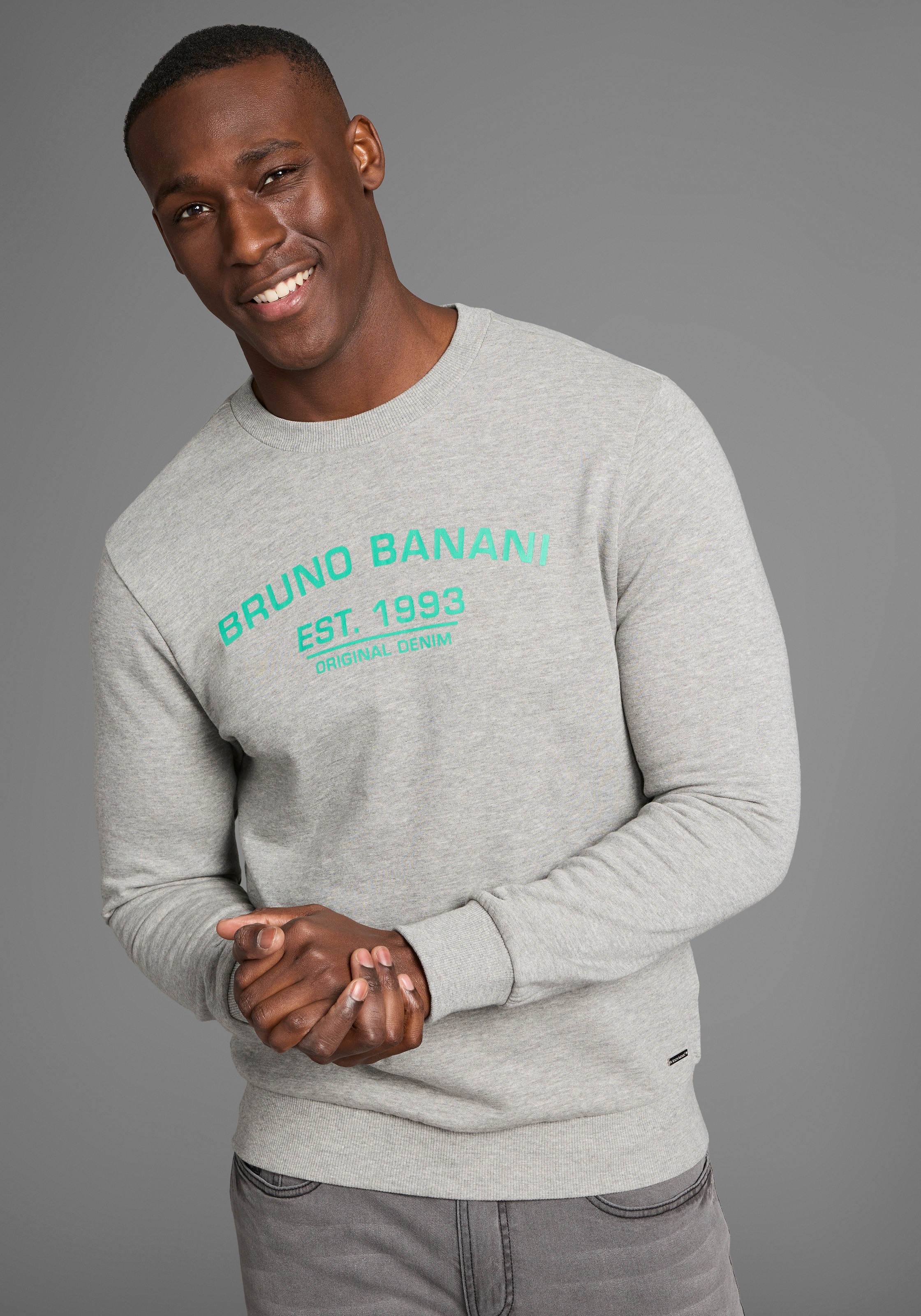 Bruno Banani Sweatshirt, mit Logoprint - NEUE KOLLEKTION