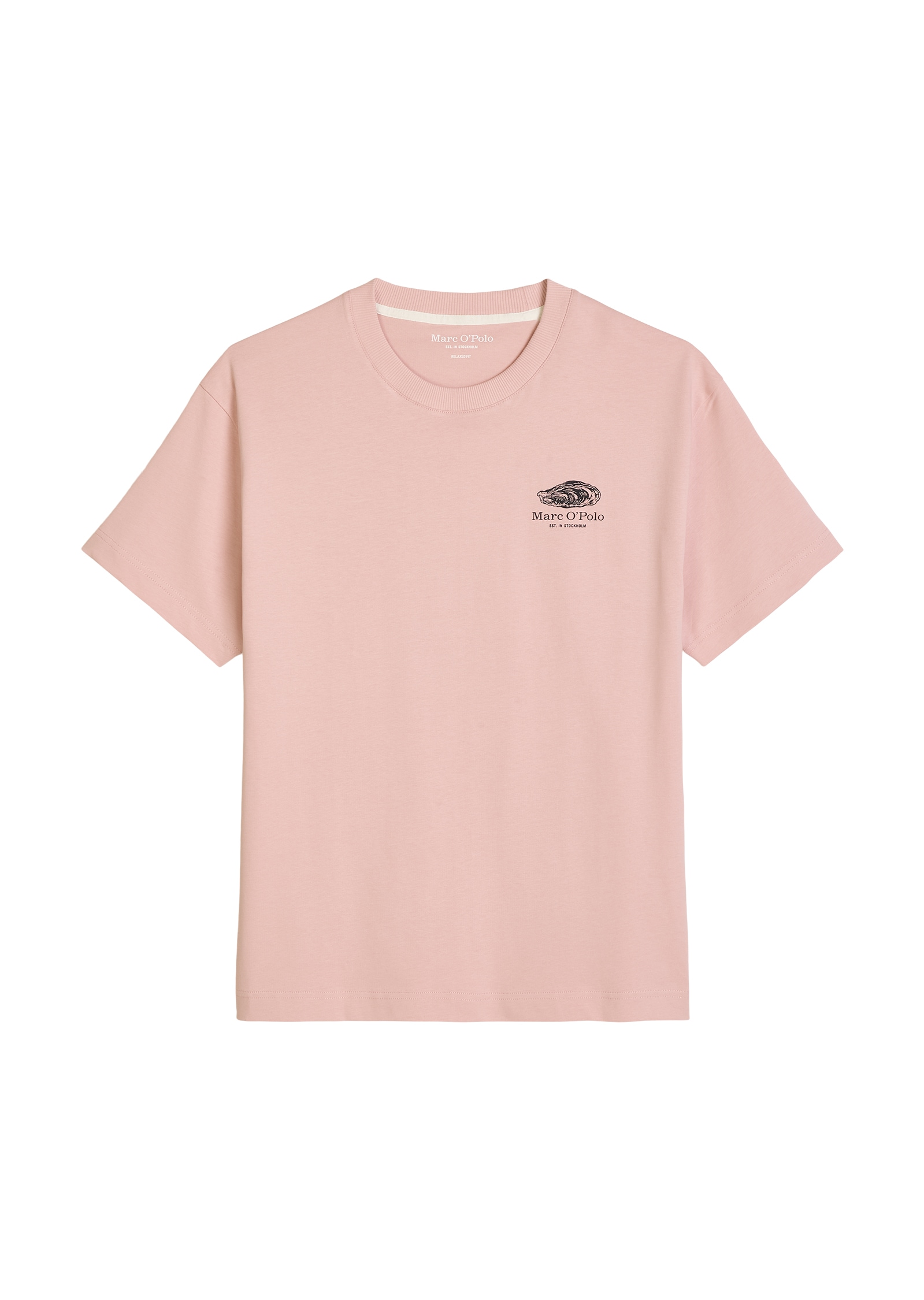Marc O'Polo T-Shirt loose mit maritinem Rückenprint