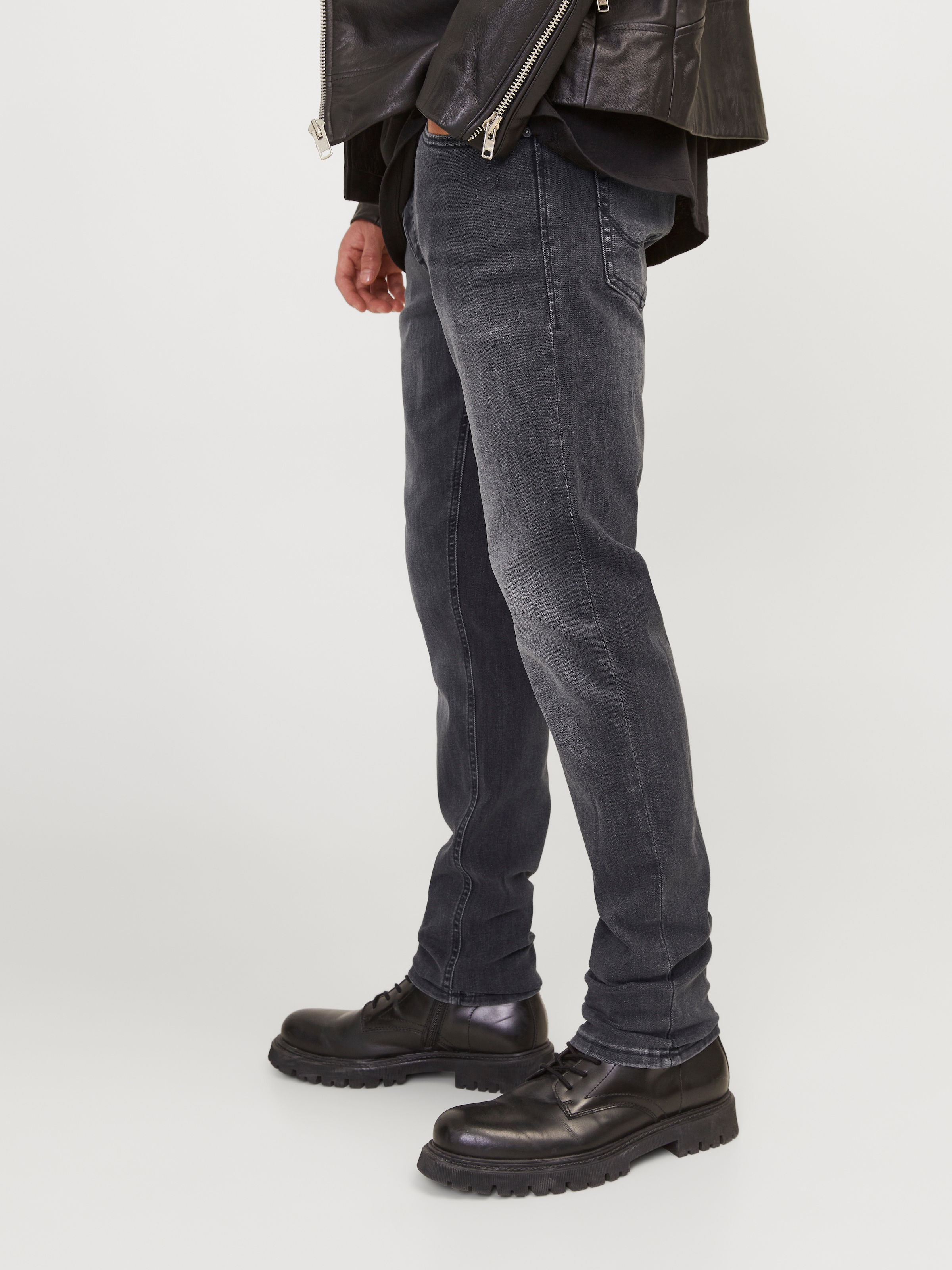 Jack & Jones Slim-fit-Jeans »JJIGLENN  Slim-Fit mit Stretch und praktischer 5-Pocket-Form« Baumwollmischung, slim fit