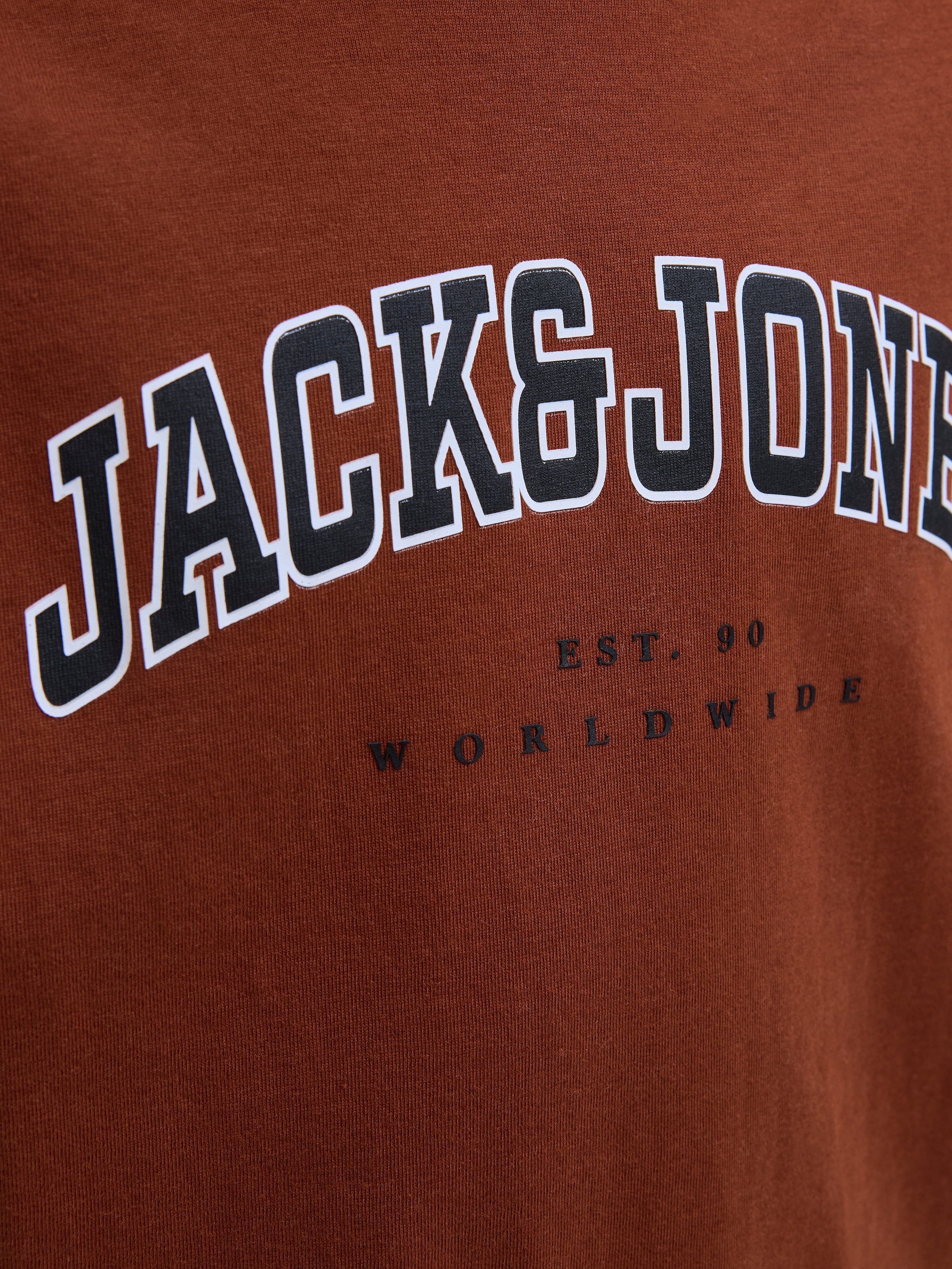 Jack & Jones Junior Rundhalsshirt »JJECALEB VARSITY TEE SS O-NECK NOOS JNR«