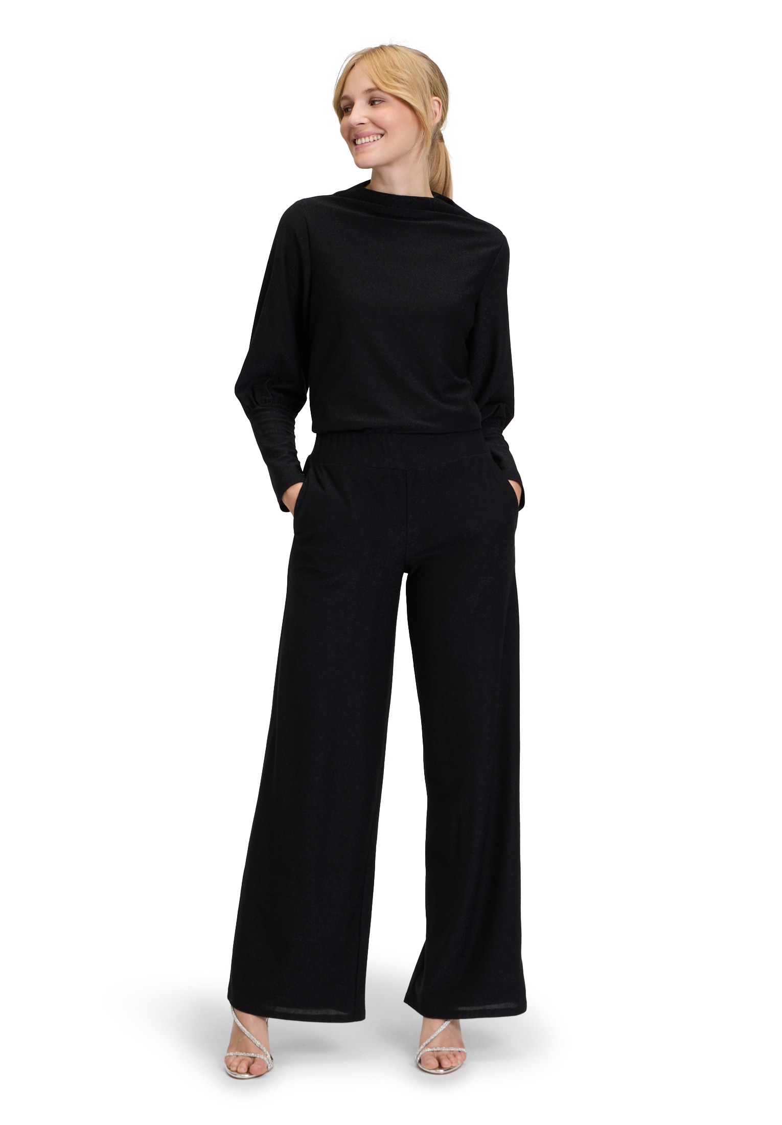 Vera Mont Stoffhose »Modern fit Hose mit weitem Bein«