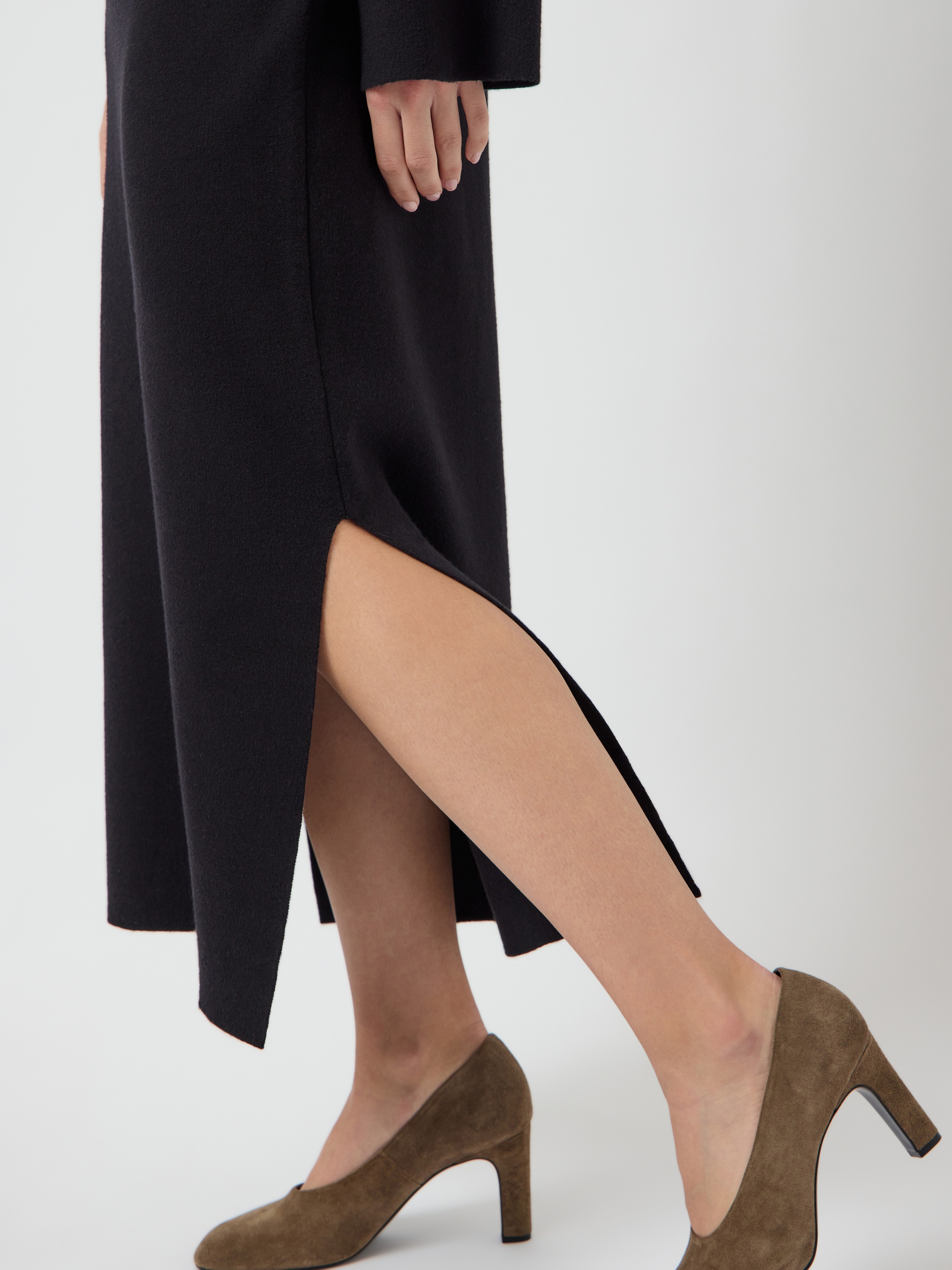 Y.A.S Strickkleid »YASELMA LS LONG KNIT DRESS S. NOOS«