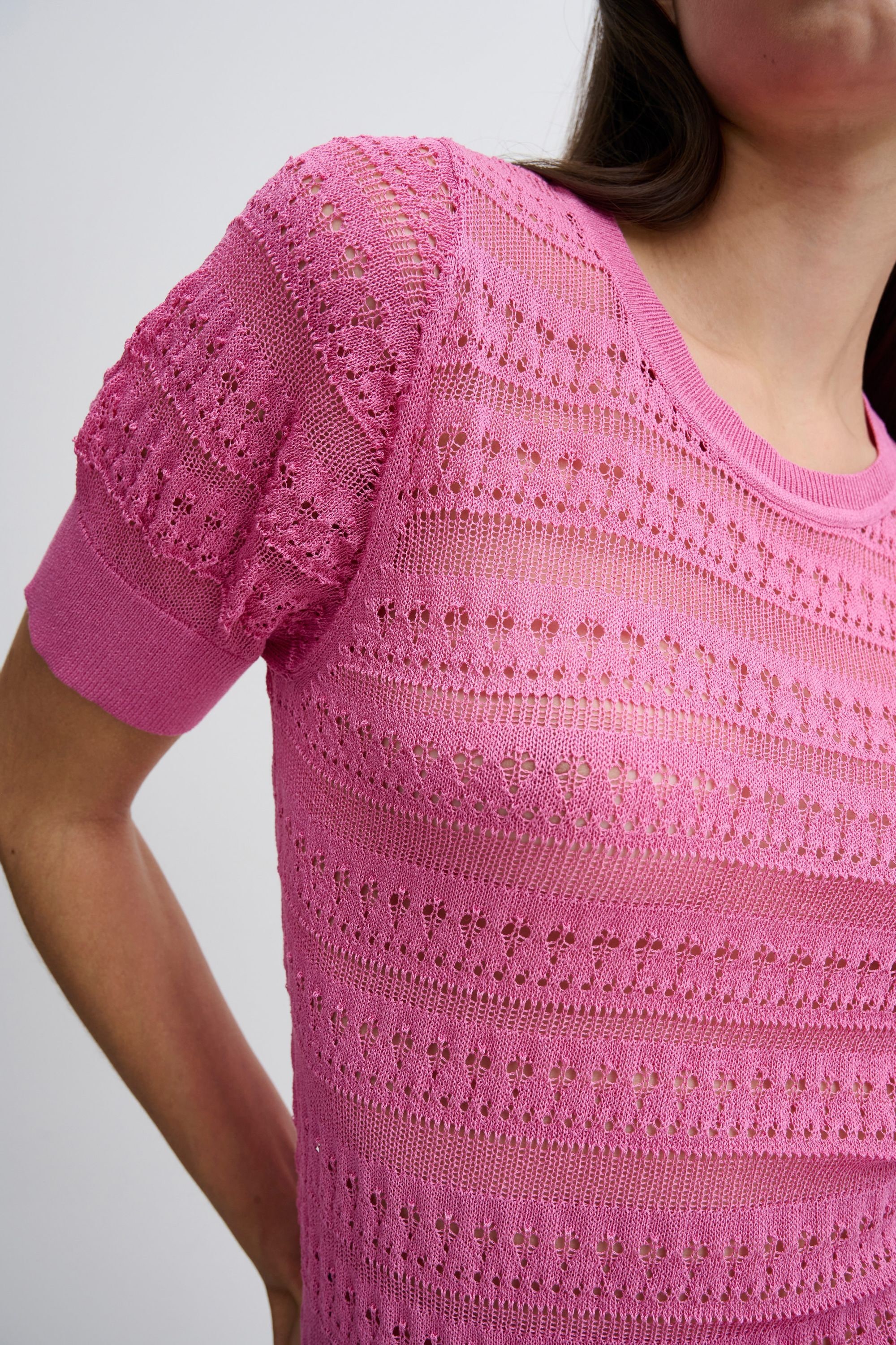 Ichi Strickfleece-Pullover »Strickpullover IHMarinda«