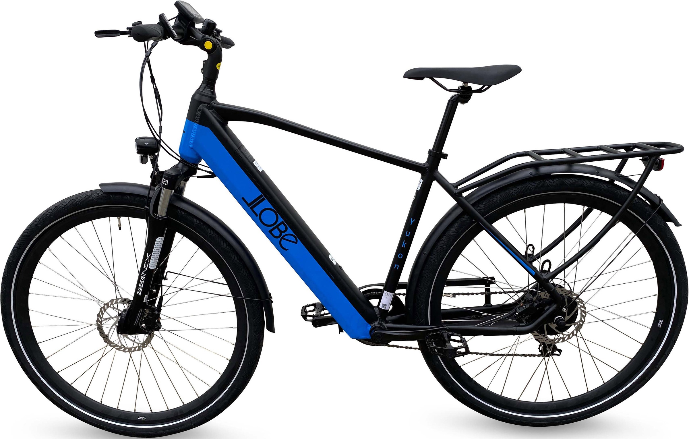 LLobe E-Bike »Yukon Gent 28"«, 7 Gang, Shimano, Heckmotor 250 W