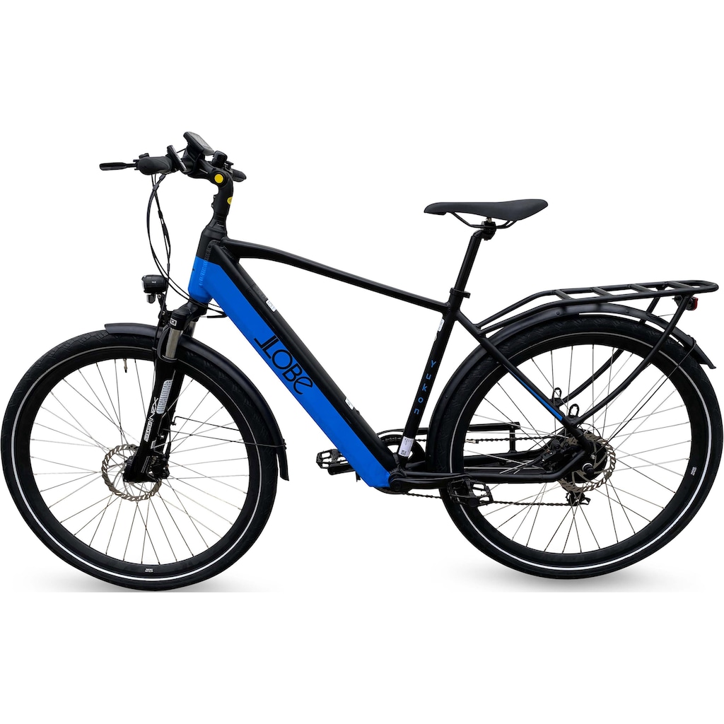 LLobe E-Bike »Yukon Gent 28"«, 7 Gang, Shimano, Heckmotor 250 W