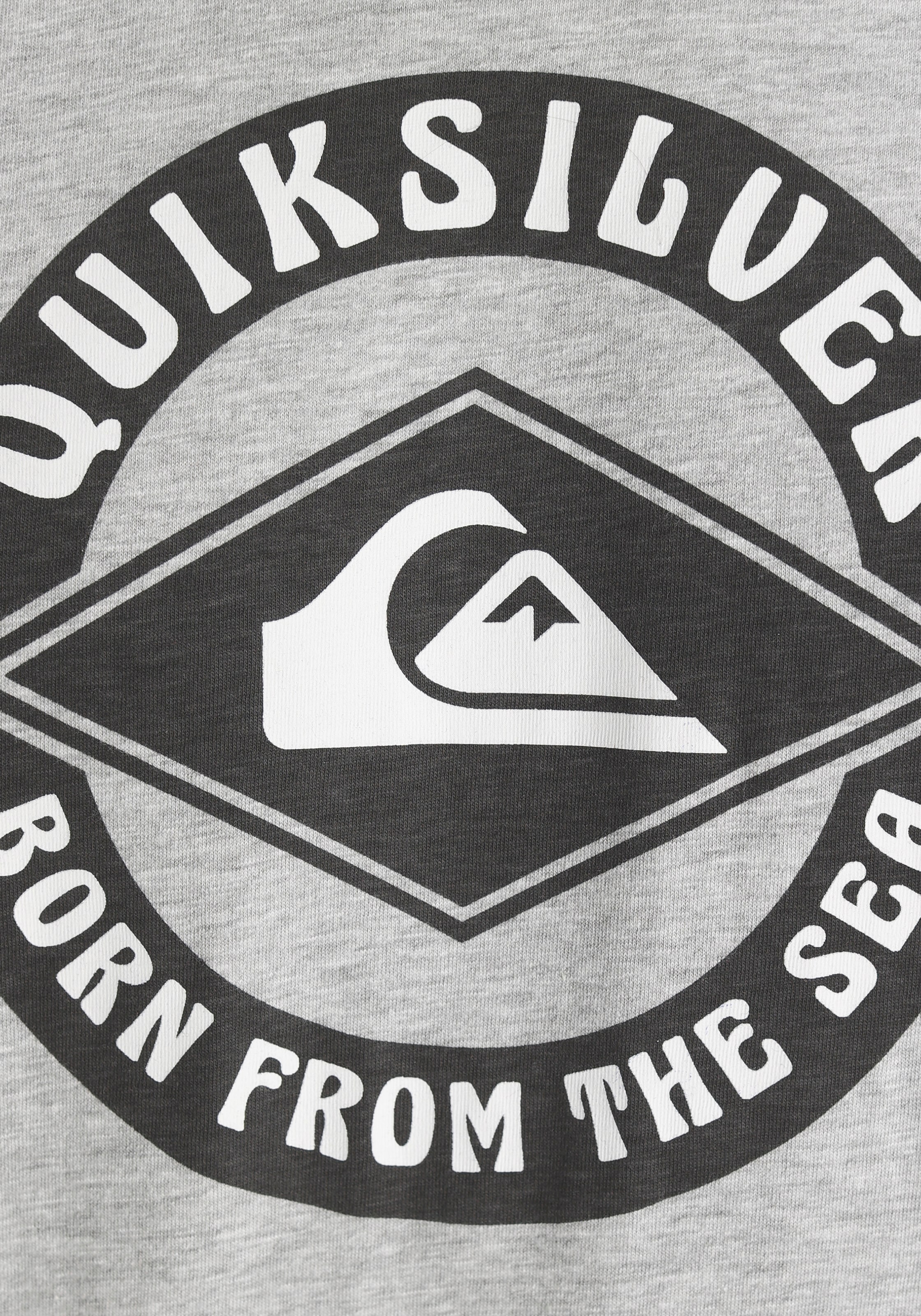 Quiksilver Langarmshirt »Herren Doppelpack mit Logodruck«, (Packung, 2 tlg.)
