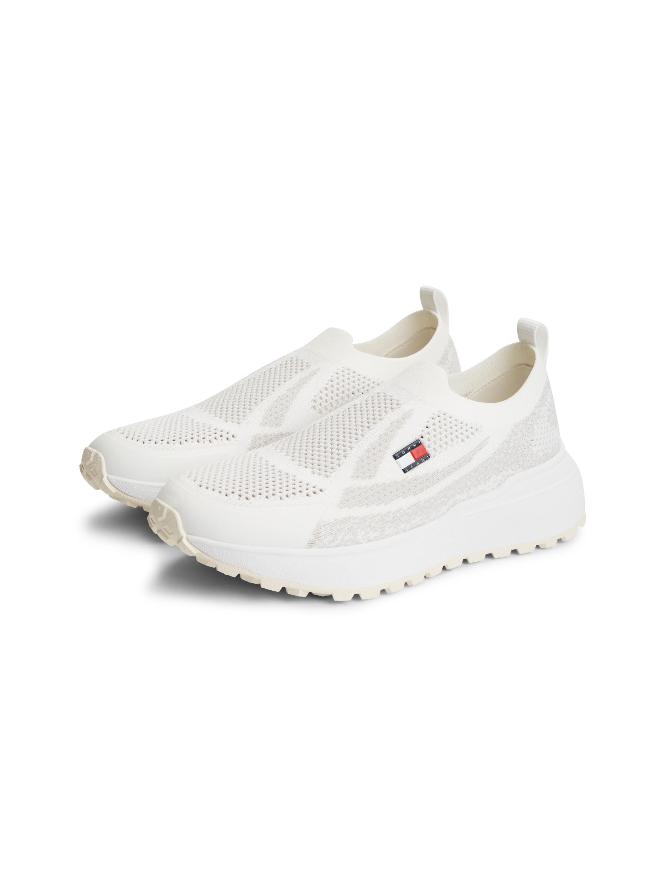 Tommy Jeans Slip-On Sneaker »TJ KNIT RUNNER«  Slipper, Halbschuh, Freizeitschuh, zum Schlupfen