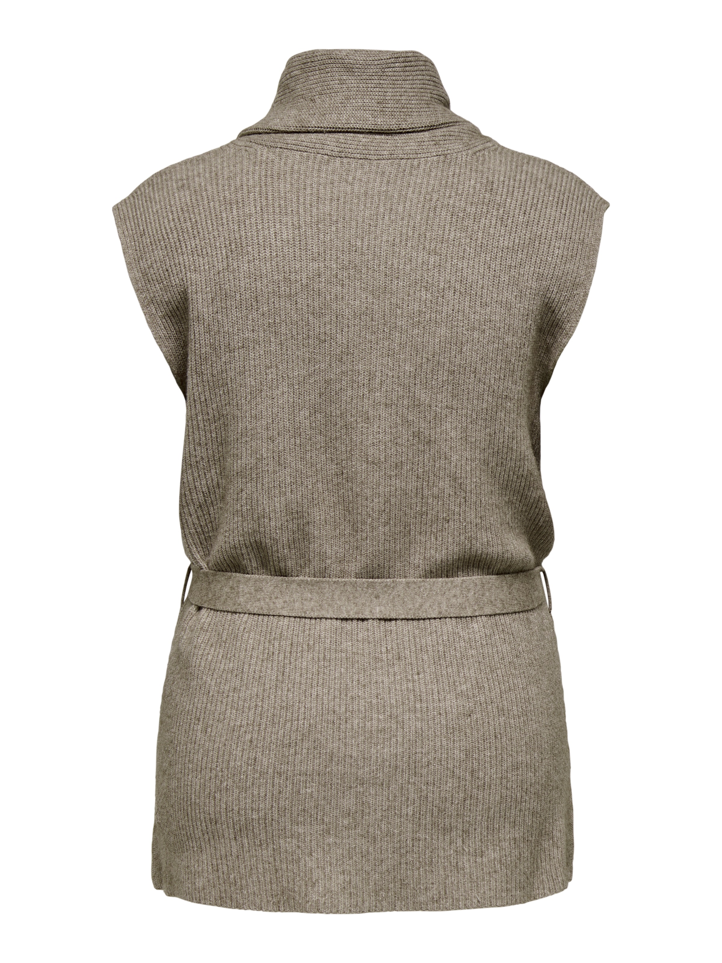 ONLY CARMAKOMA Strickweste »CARKATIA SL RIB WRAP VEST KNT«