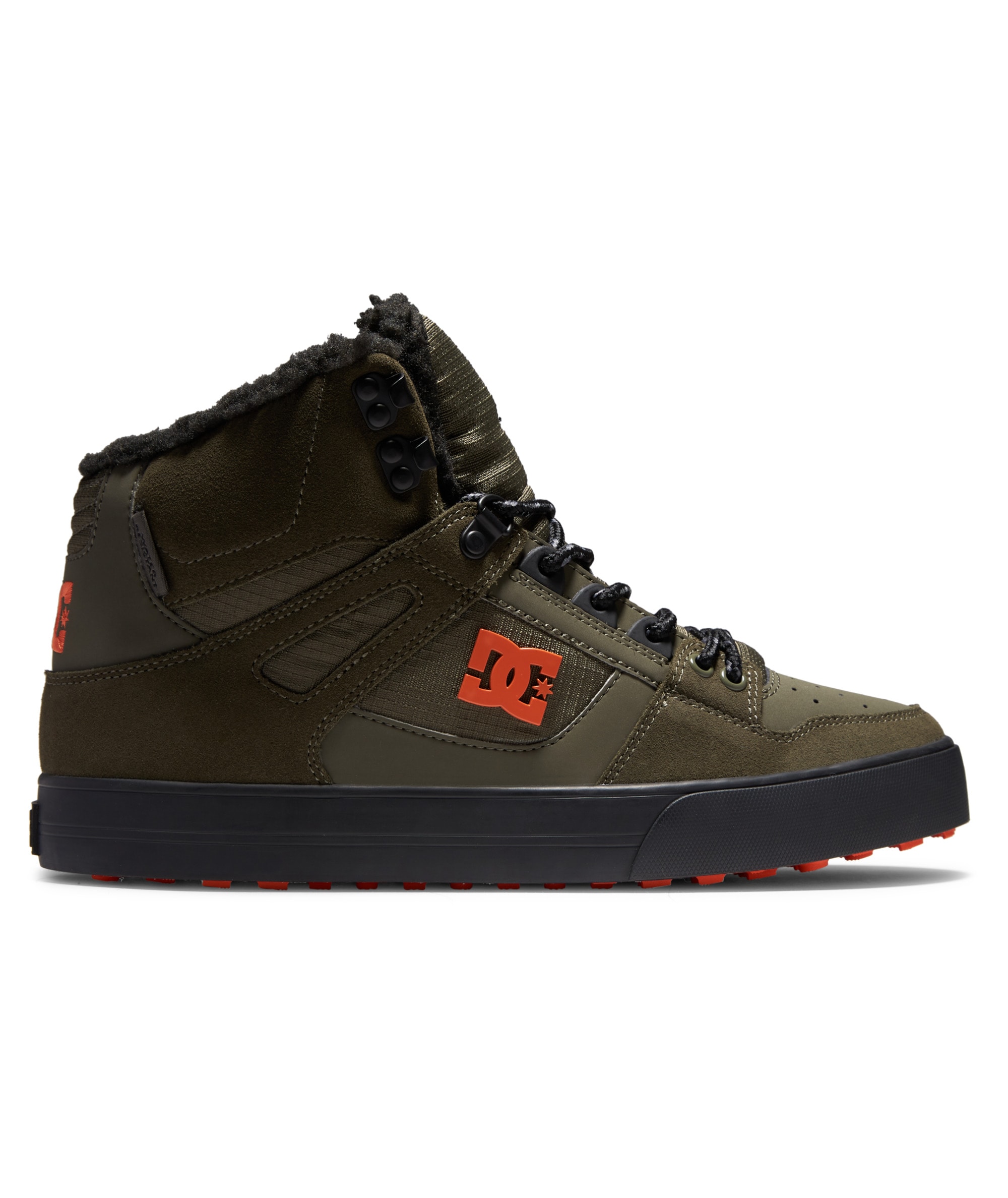 DC Shoes Sneakerboots »PURE HIGH-TOP WC WNT«, Winterschuhe, Winterboots, Schnürboots, Wintersneaker, gefüttert