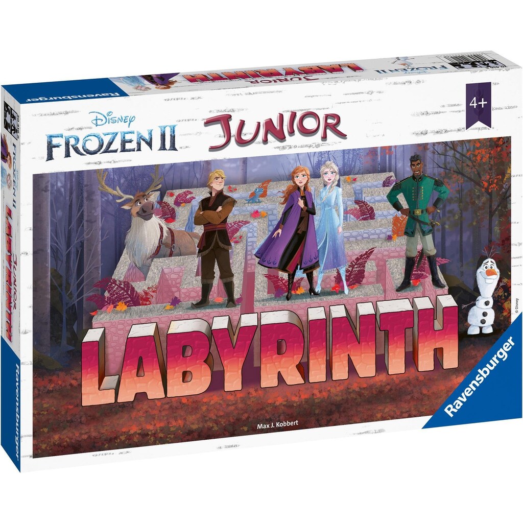 Ravensburger Spiel »Disney Frozen II, Junior Labyrinth«, Made in Europe, FSC® - schützt Wald - weltweit