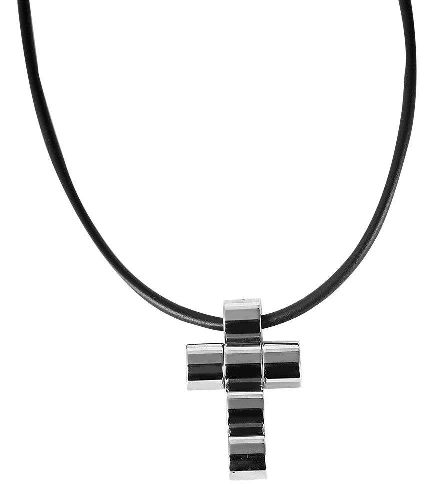 Adelia´s Gliederkette »Unisex Halskette aus Kautschuk 50 cm«