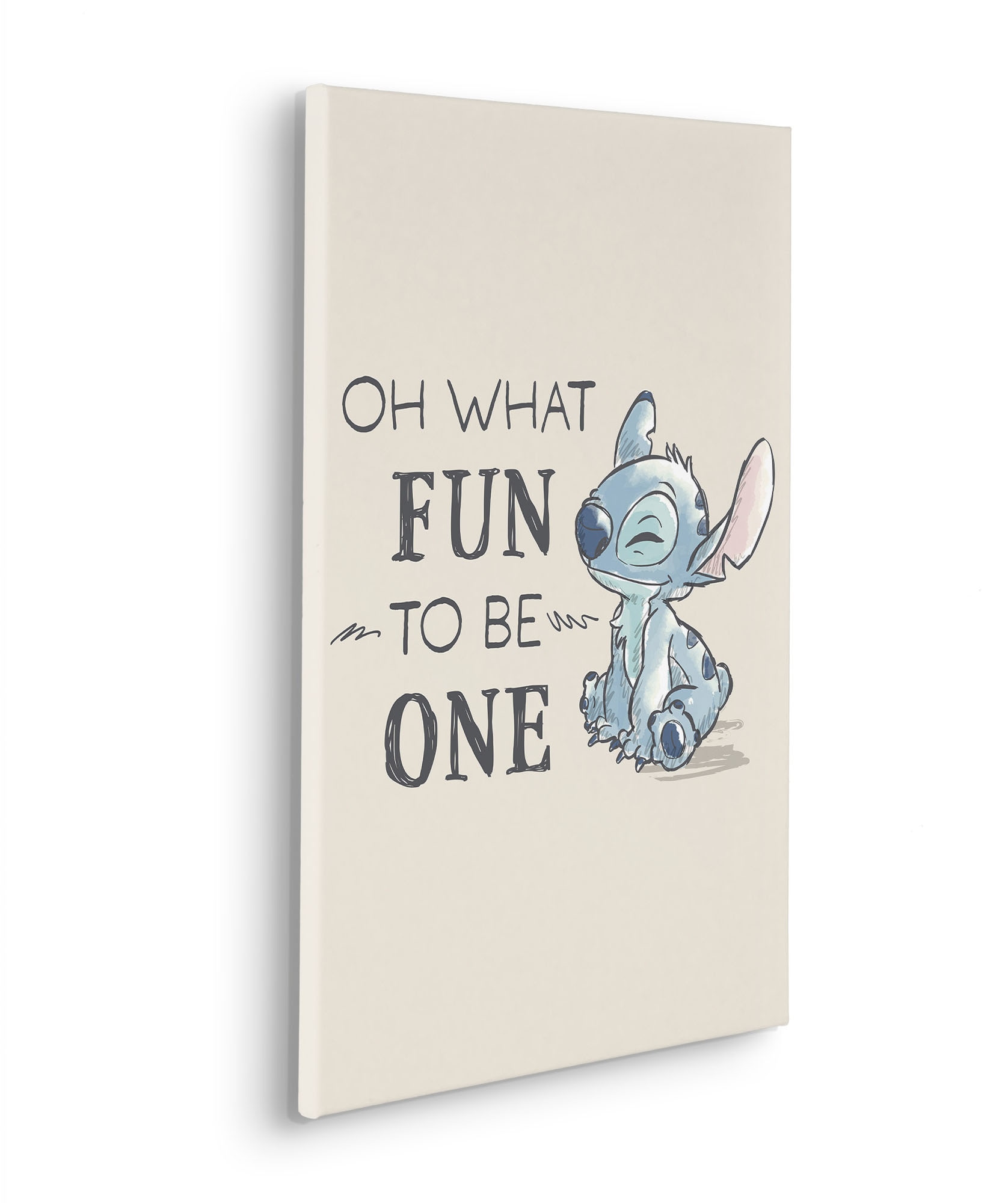 Komar Leinwandbild »Disney Lilo and Stitch Oh What Fun«, Disney, (1 St.), 40 x 60 cm (Breite x Höhe) - Kinderzimmer, Dekoration