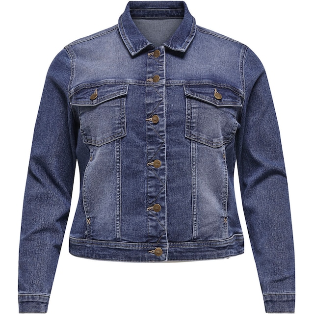 ONLY CARMAKOMA Jeansjacke »CARWESPA LS JACKET« bestellen bei OTTO