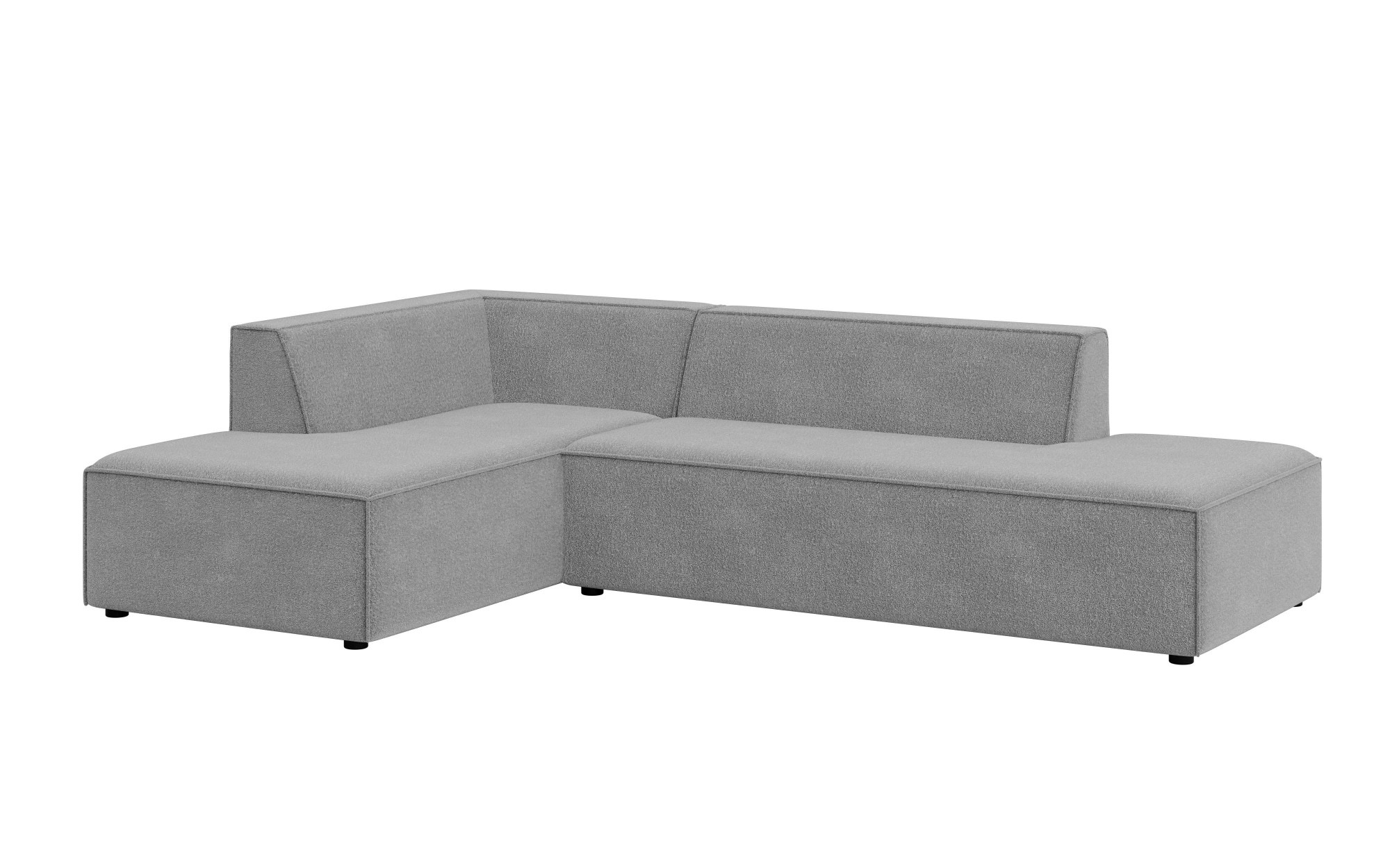 INOSIGN Ecksofa »Ecksofa Cavan mit Ottomane links oder rechts bestellbar«, L-Form mit Wellenunterfederung, Maße B/T/H: 270/180/72 cm