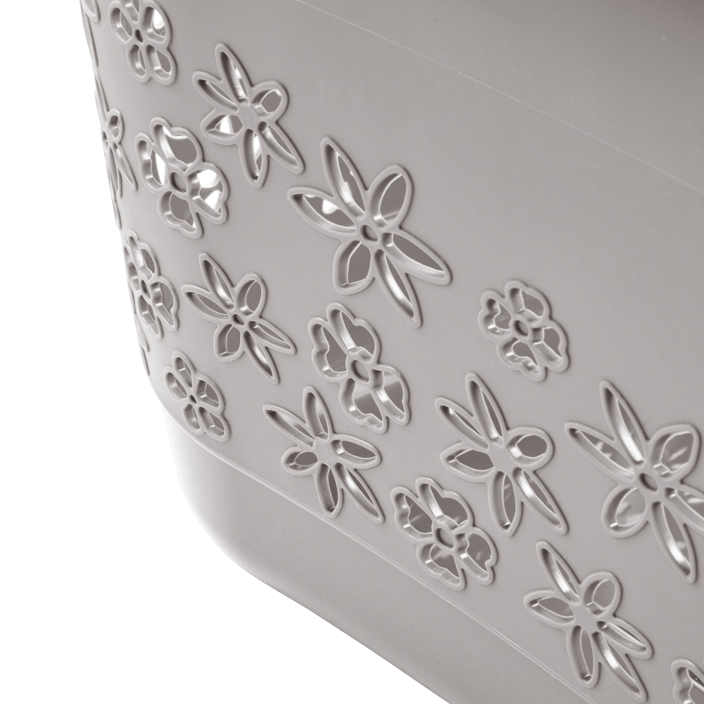 keeeper Wäschekorb »lasse, 2er Set, Korb mit Softgriffen, 65 x 45 x 28 cm, 50 l« ergonomische Form, komfortable Softgriffe, Hüftstütze