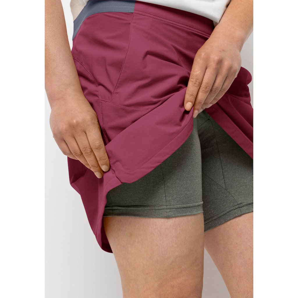 Jack Wolfskin Hosenrock »HILLTOP TRAIL SKORT W«