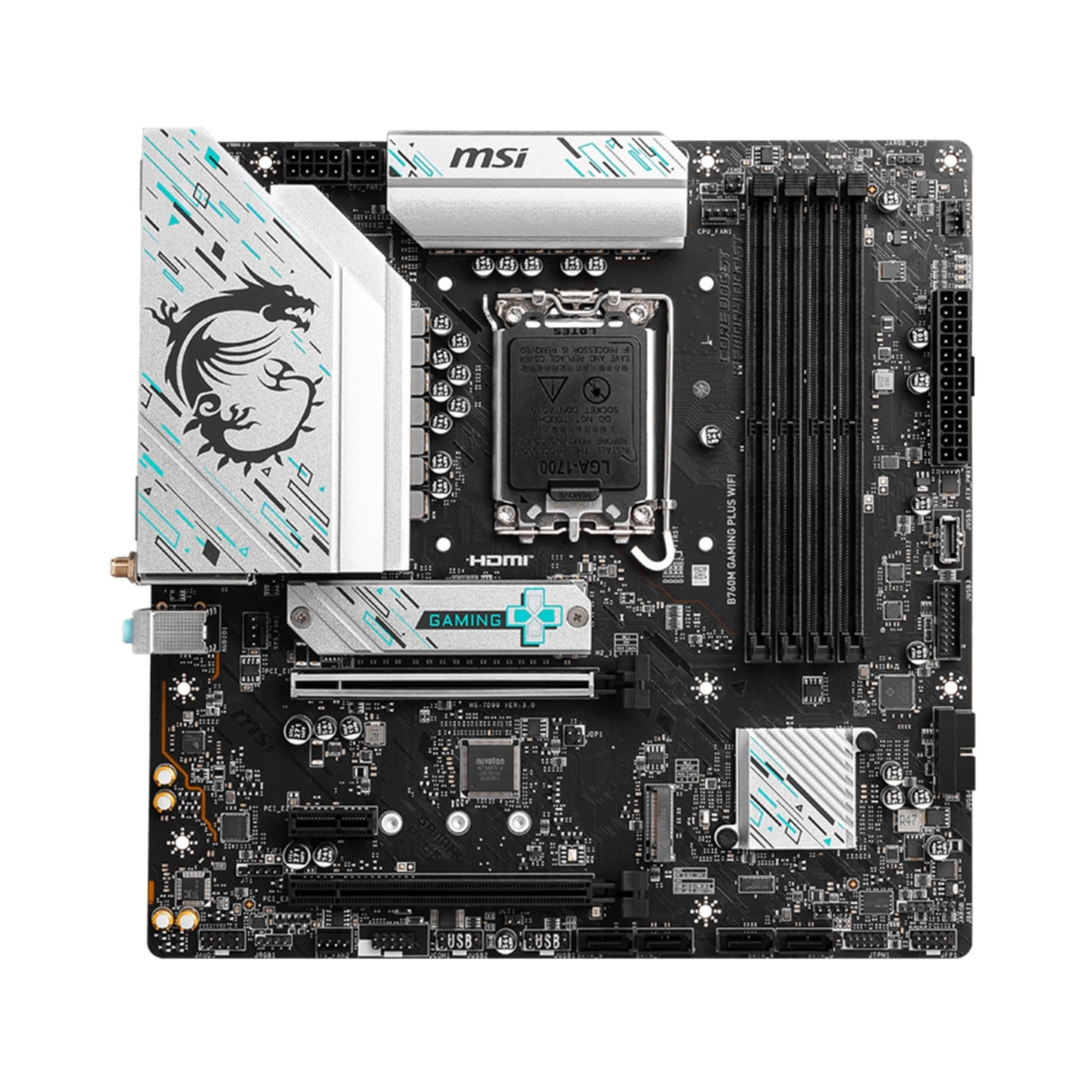 MSI Mainboard »B760M GAMING PLUS WIFI«