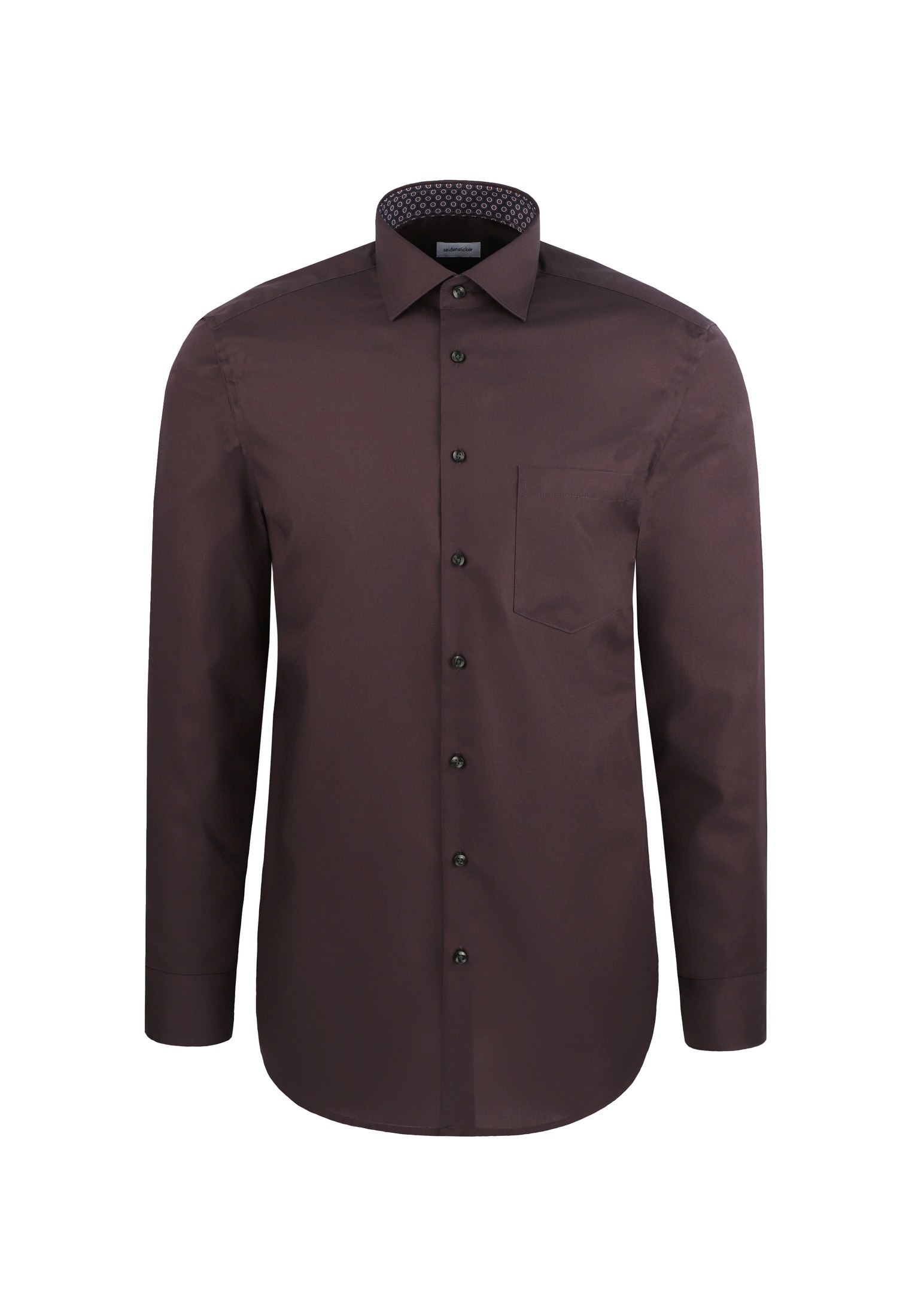 seidensticker Businesshemd »Schwarze Rose« Regular 1/1 Kentkragen Uni